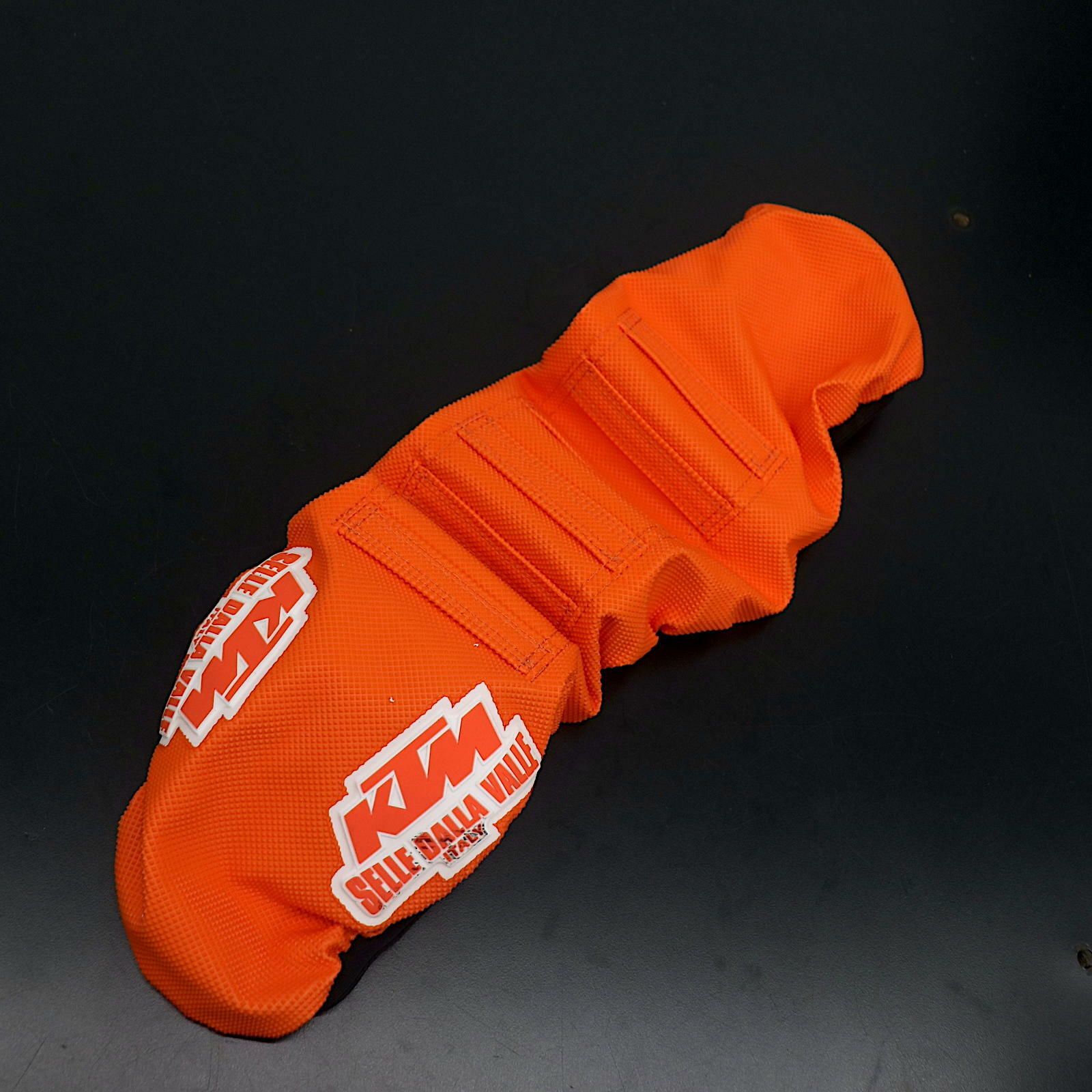 OPEN BOX OEM KTM Factory Seat Cover | Orange / Black | E-A46007040050EBA