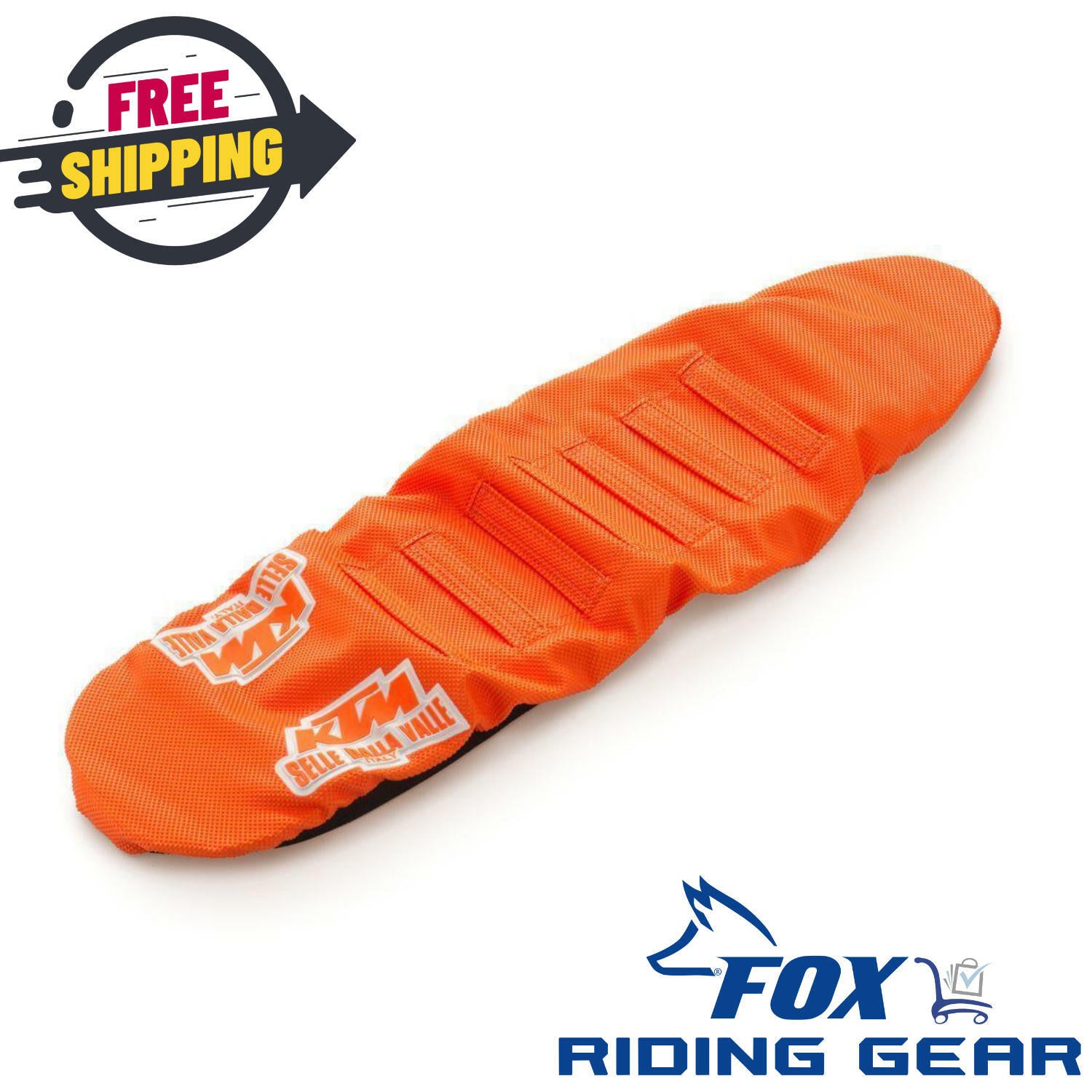 OPEN BOX OEM KTM Factory Seat Cover | Orange / Black | E-A46007040050EBA