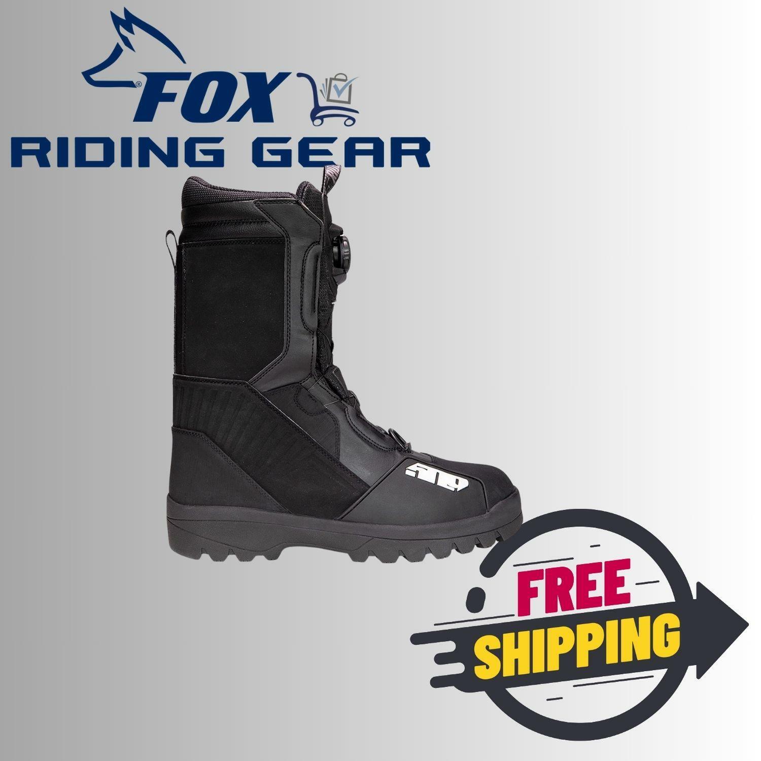 OPEN BOX - 509 Raid Single Boa Snowmobile Boot (Black Ops - Size 13)