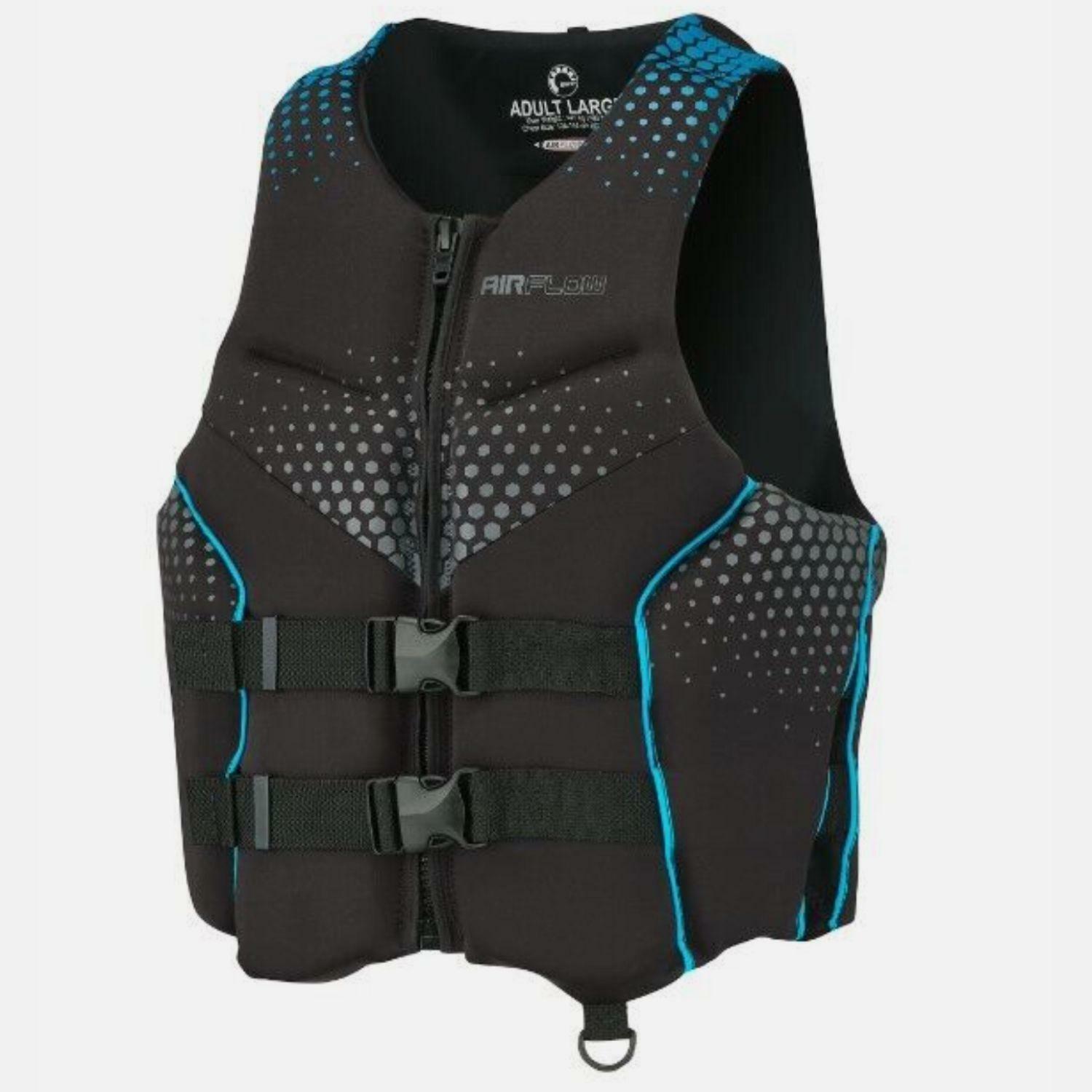 OPEN BOX - Sea-Doo Airflow PFD/LifeJacket- Black- XXXL