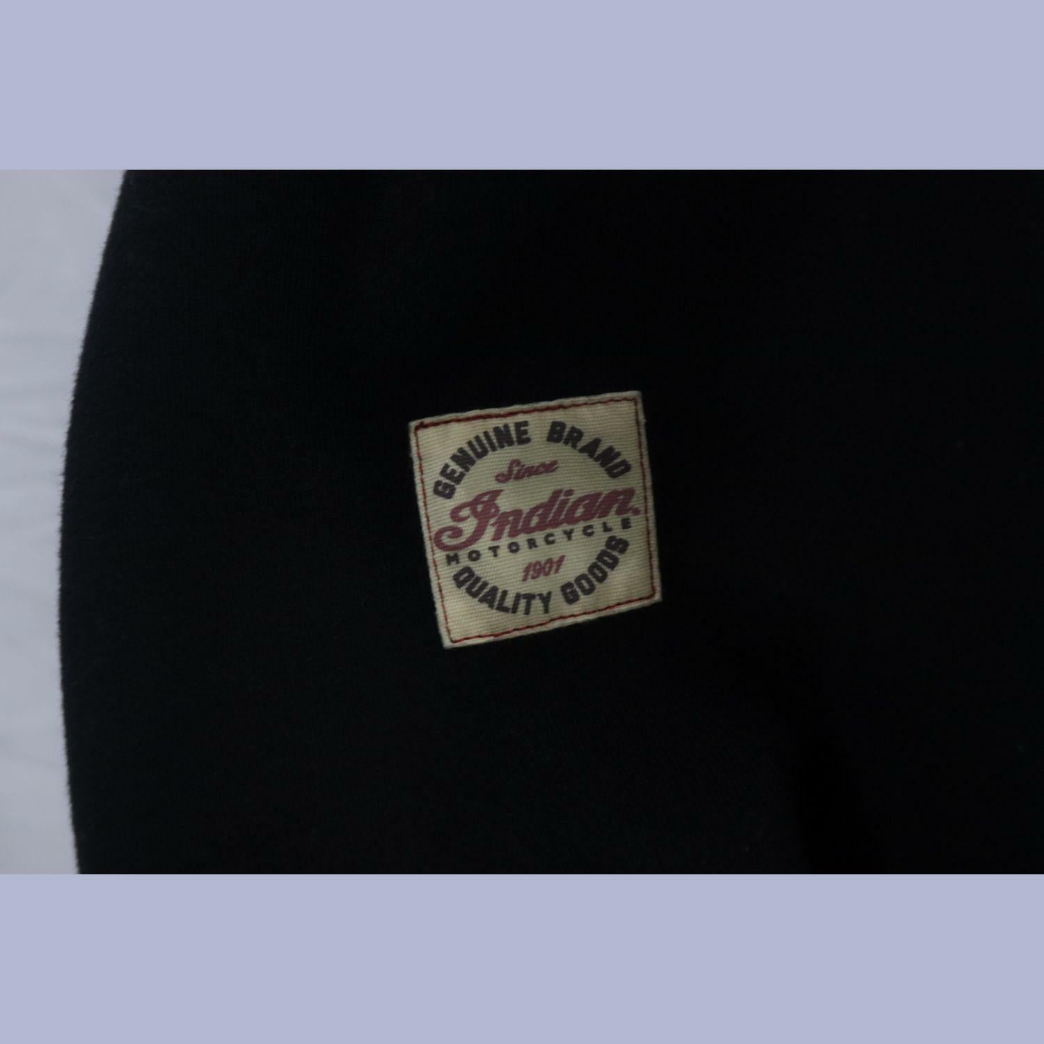 OPEN BOX -Indian Motorcycle New OEM Mens Warbonnet Hoodie, Medium (M), Black