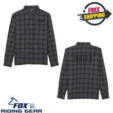 OPEN BOX -Indian Mens Chicago Plaid Shirt Black XL