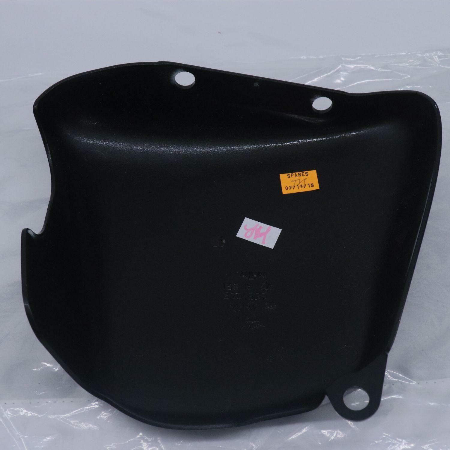 NEW -TRIUMPH SIDE PANEL, LH, JET, BLACK&DECAL