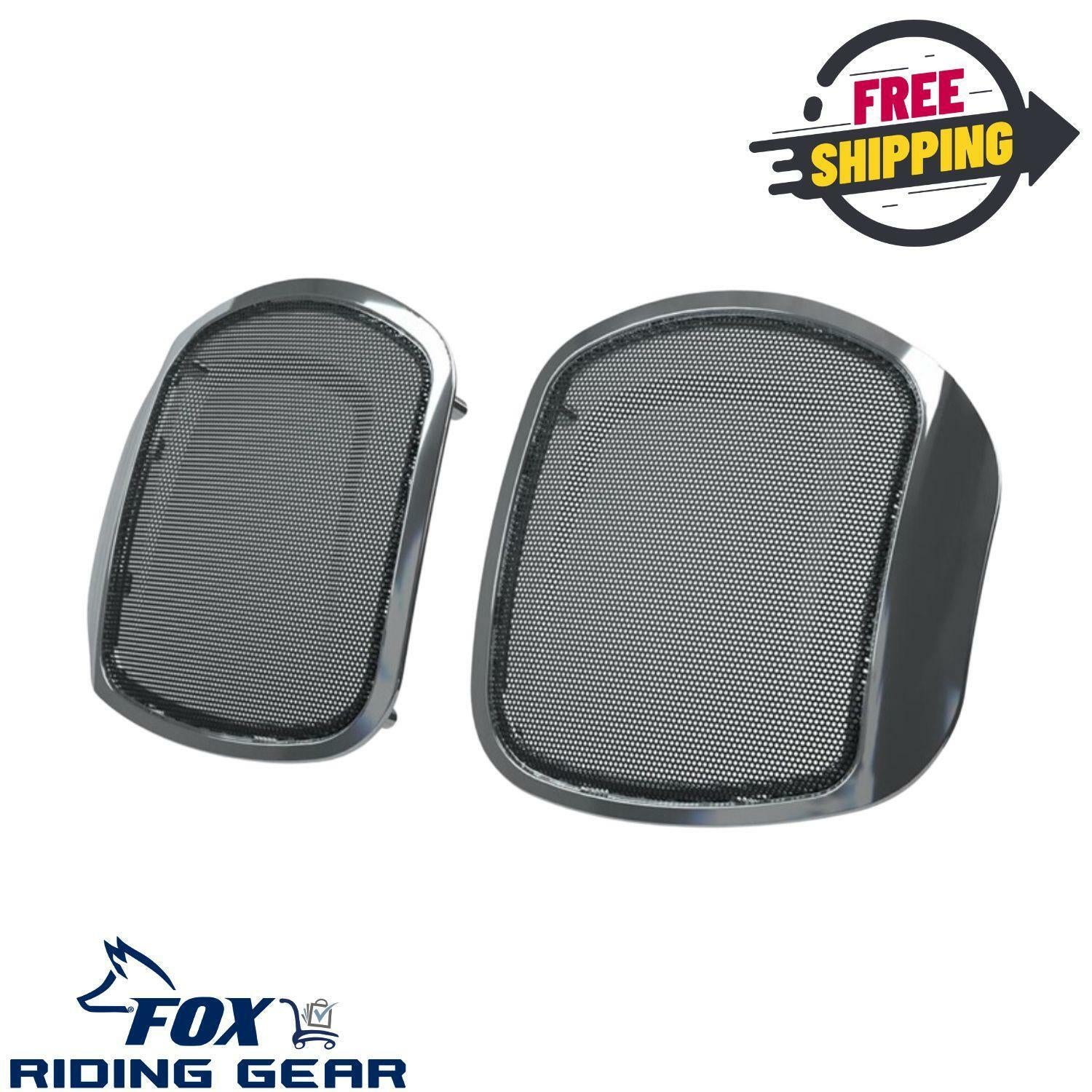 NEW -Indian OEM Audio Classic Saddlebag Lid Speaker Bezels