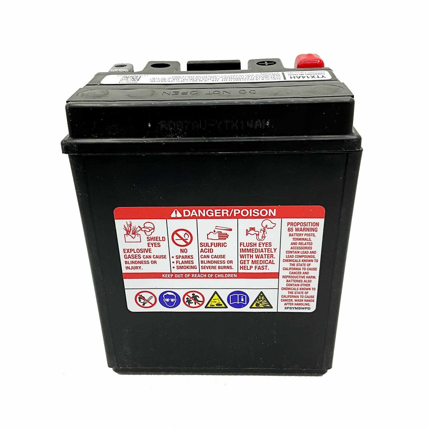 Polaris ATV 14AH Battery, Sealed and Charged Specific for 900 RMK, 900 Fusion, 700 RMK, 700 Fusion, 700 Classic, Trail Blazer 250, Sportsman 400, Sportsman 500, Magnum 330 Part 4010774