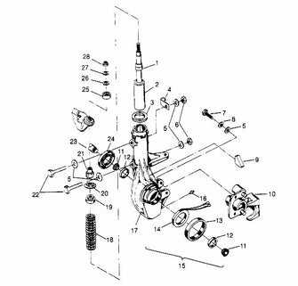Polaris ATV Magnetic Coil, Genuine OEM Part 4170003, Qty 1