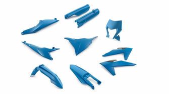 KTM Plastic Parts Kit (XCW/EXC) (150-500) (2024+) (blue) - 00010000389K