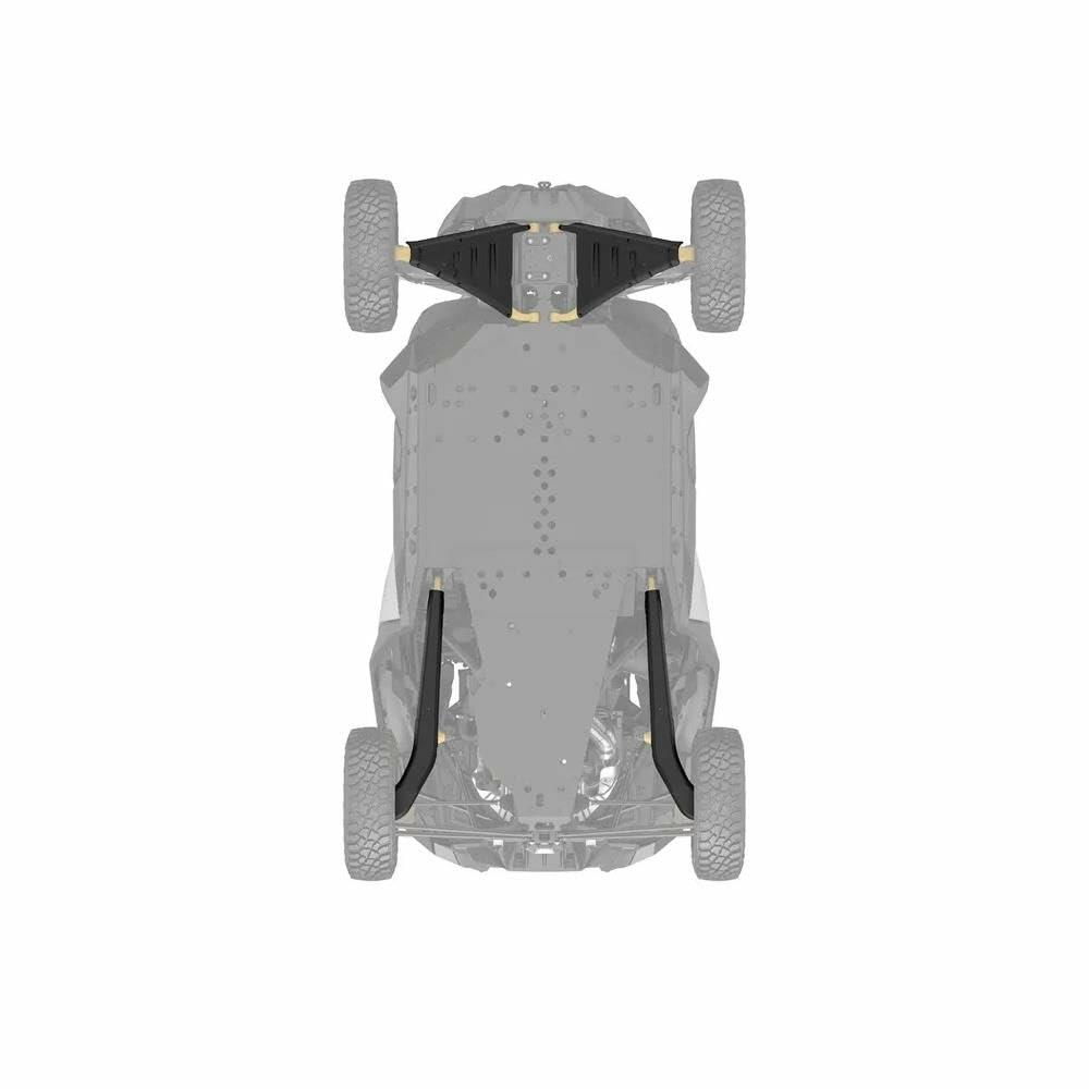 Can Am Maverick R Hmwpe Front A Arm Trailling Arm Guards 715007183