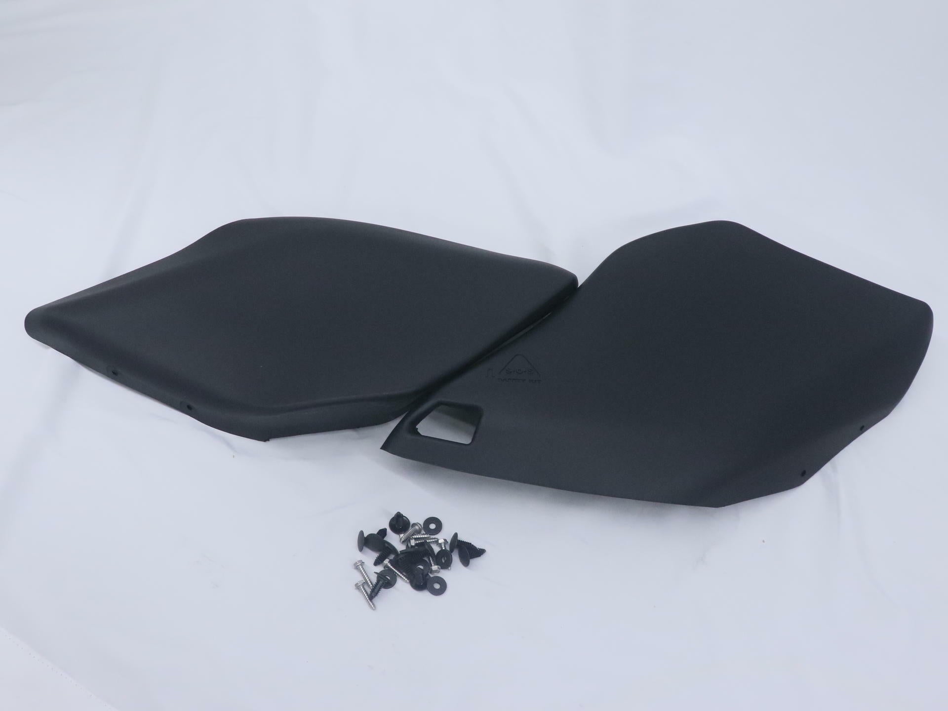 OPEN BOX - OEM BRP Sea-Doo Ergolock Tank Knee Pads Black 14-20 Spark - 295100810