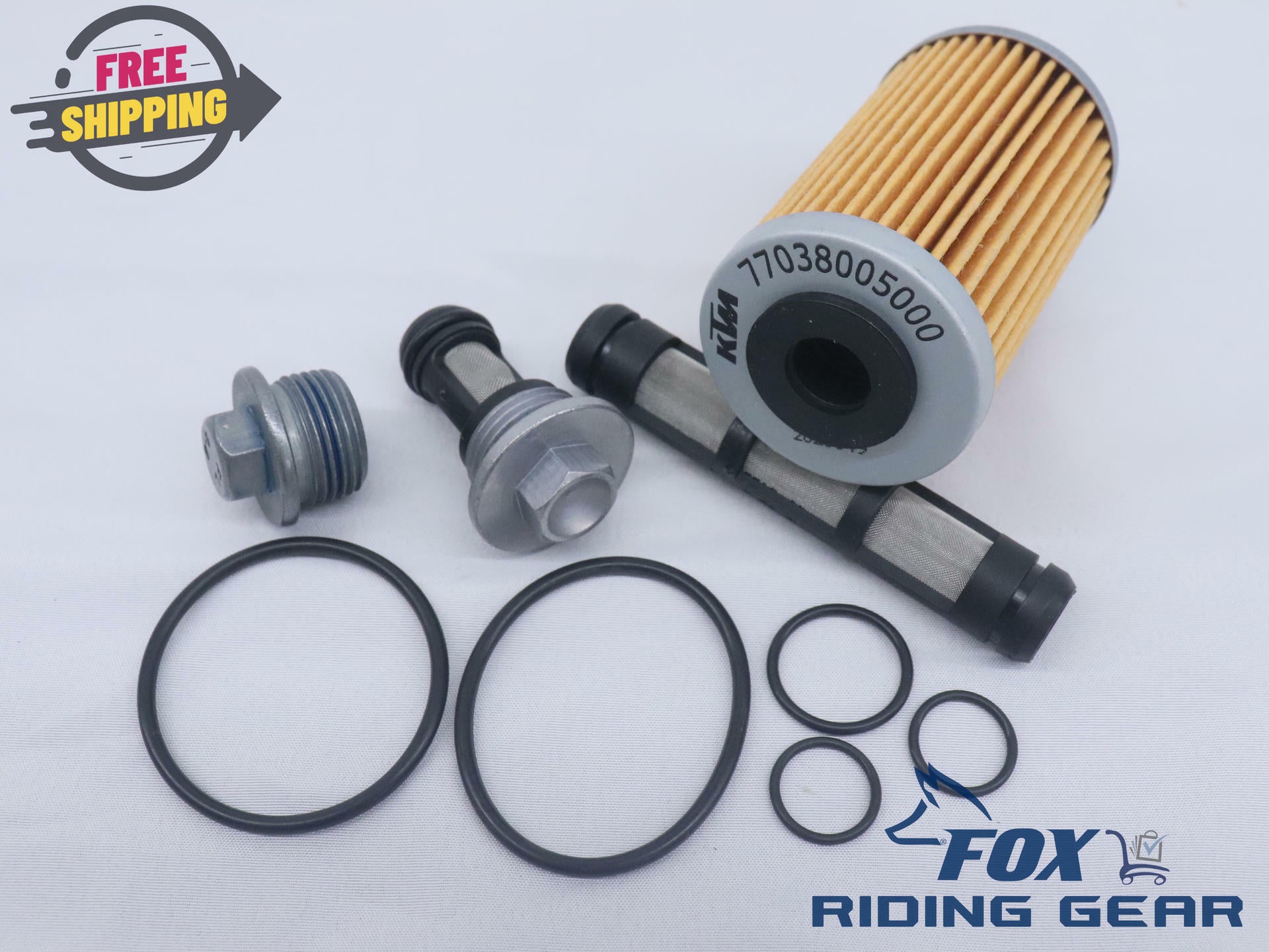 OPEN BOX - OEM KTM Oil Filter Service Kit (2012-2016) (450-500) - 78938015010