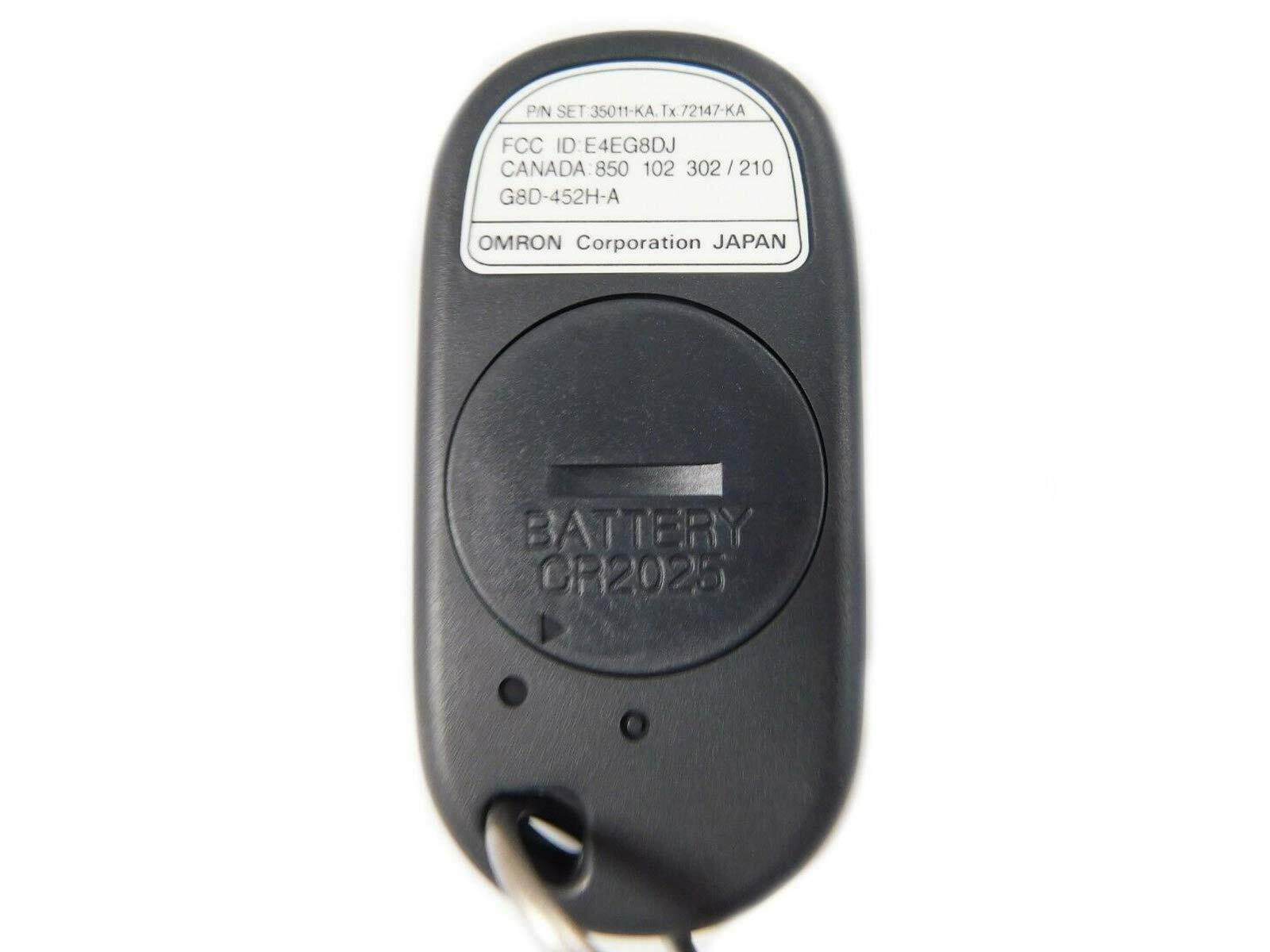 Honda 2001-2010 Goldwing Gl Keyless Transmitter 72147-Mca-671 New Oem