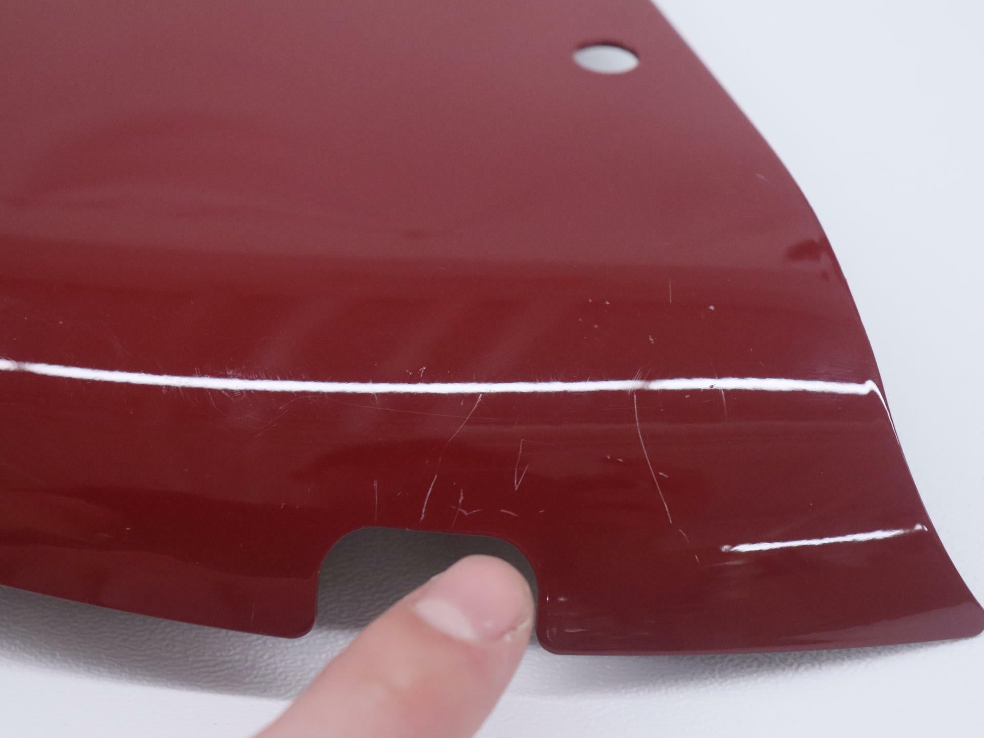 OEM Indian RIGHT Caliper Cover RED - 1019539-639