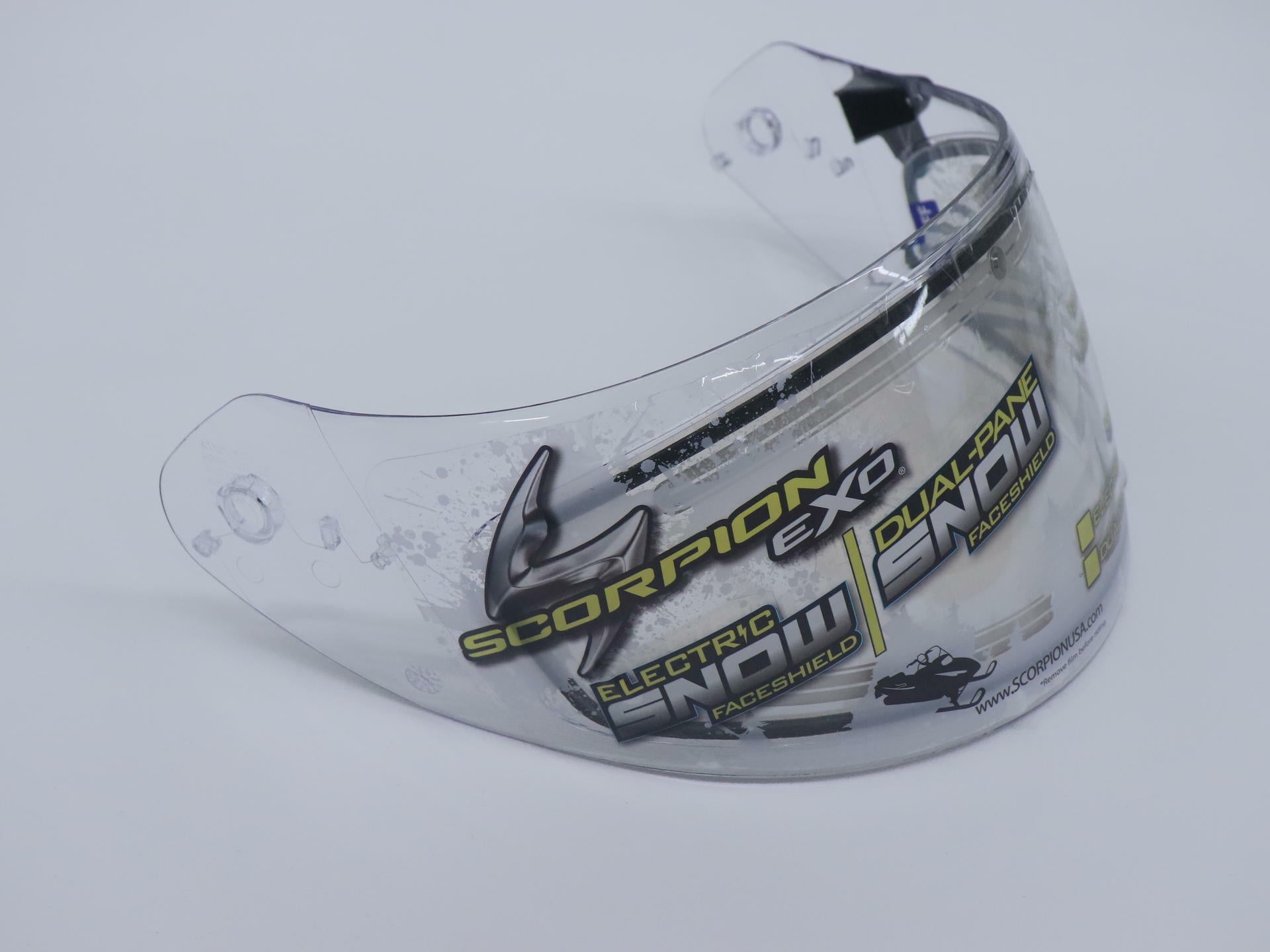 Scorpion Face Shield Visor CLEAR Electric Snow - EXO R2000 T1200 R710- 54-518-00