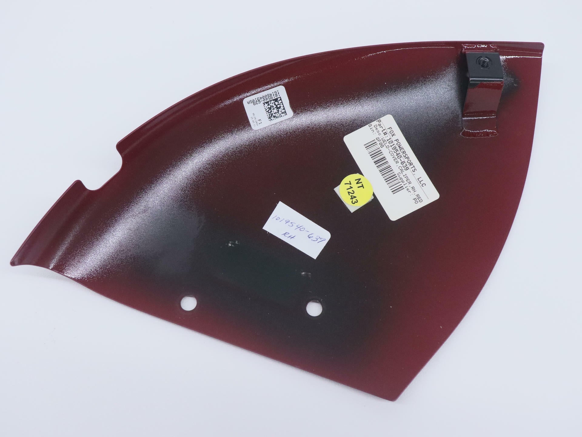 OEM Indian RIGHT Caliper Cover RED - 1019540-639