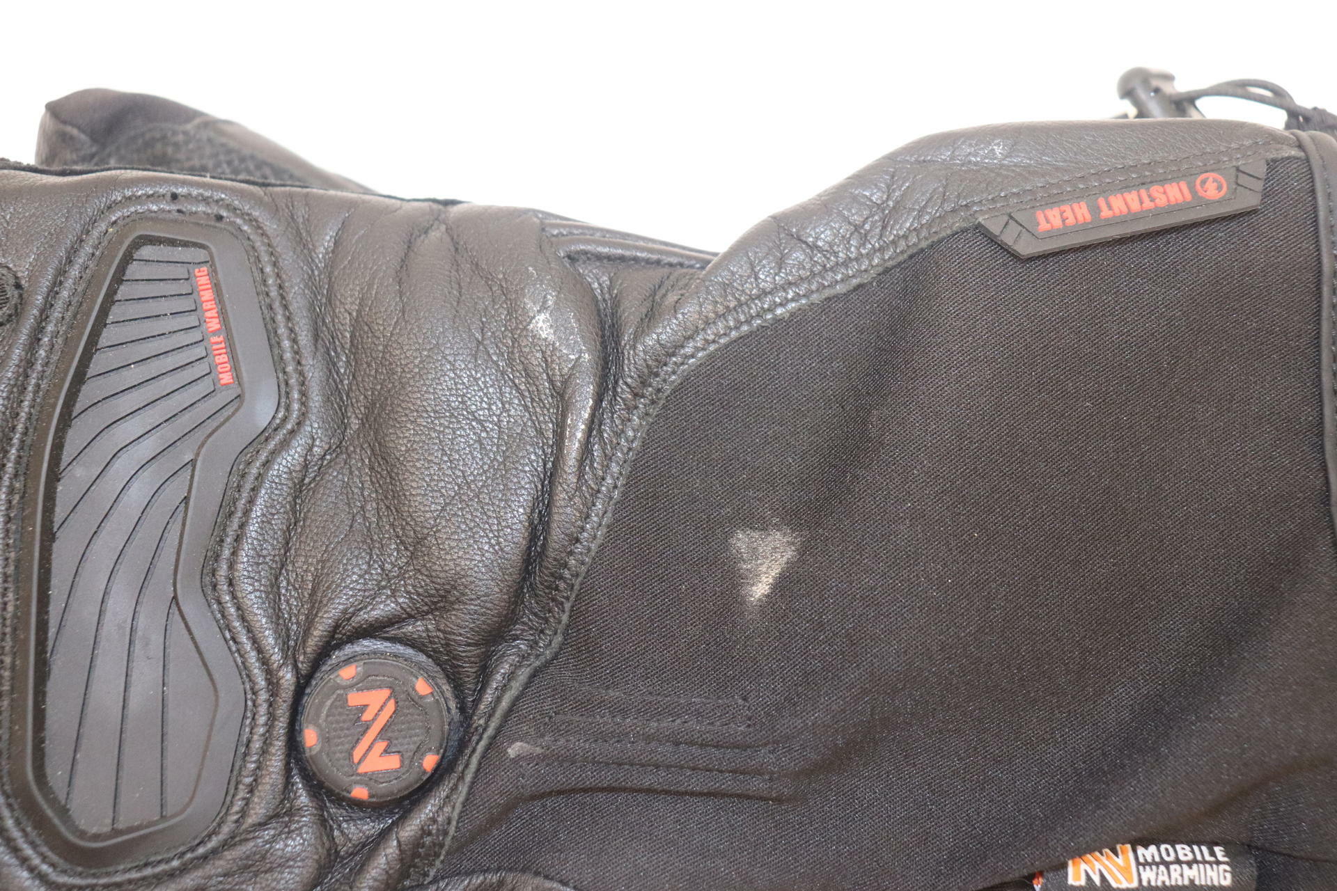 Mobile Warming Barra Leather Electric Heated Glove BLACK - MENS XL - MWG16M05-XL