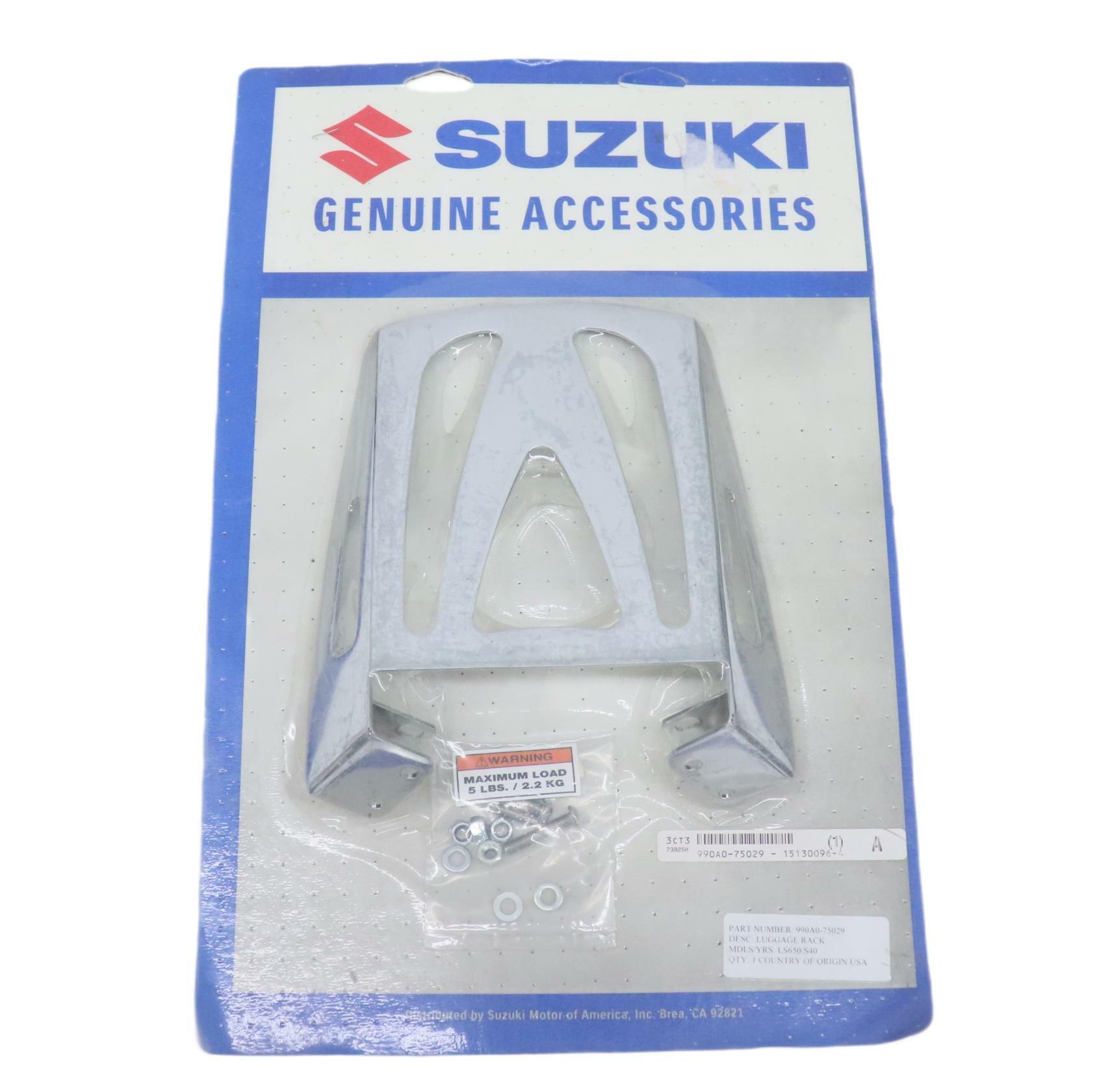 OEM Suzuki Rear Luggage Rack Holder - 05-19 LS650 S40 Boulevard - 990A0-75029