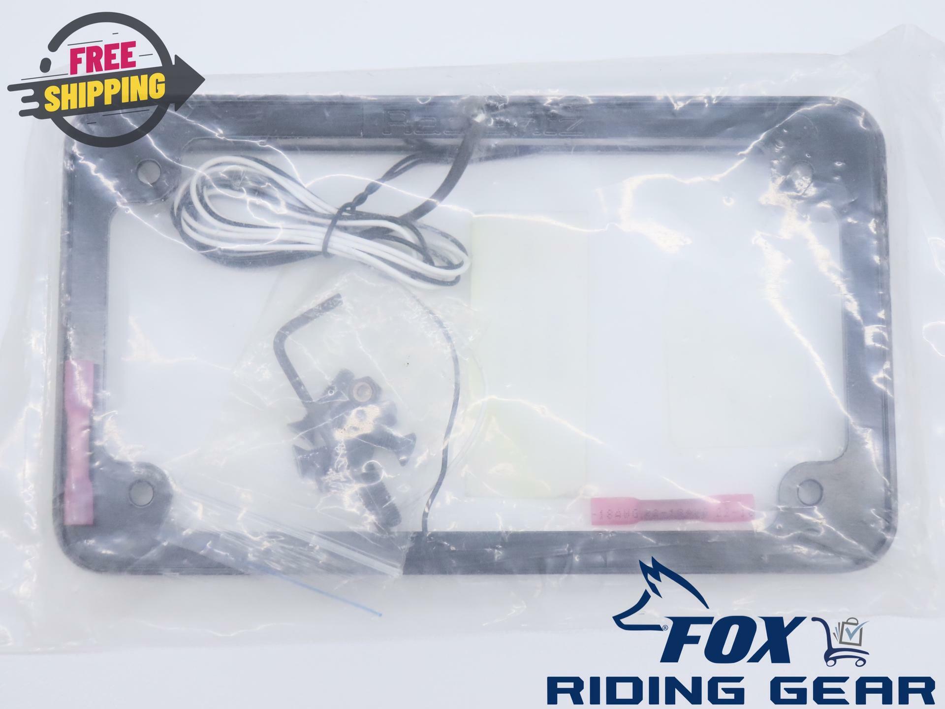 Radantz Universal License Plate Frame Bracket w/ LED Light 6 inch - 8202-52