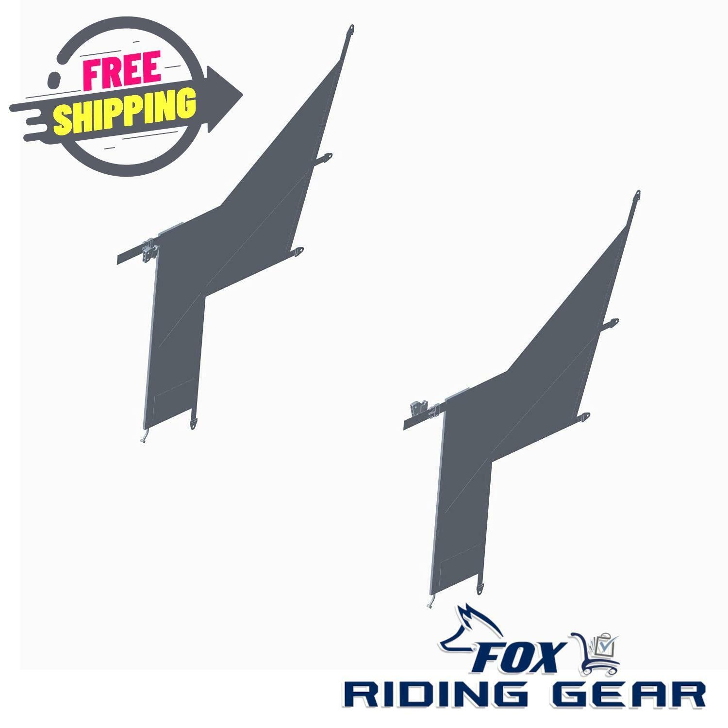 OPEN BOX - OEM Polaris Ranger Door Nets Genuine - 2687460