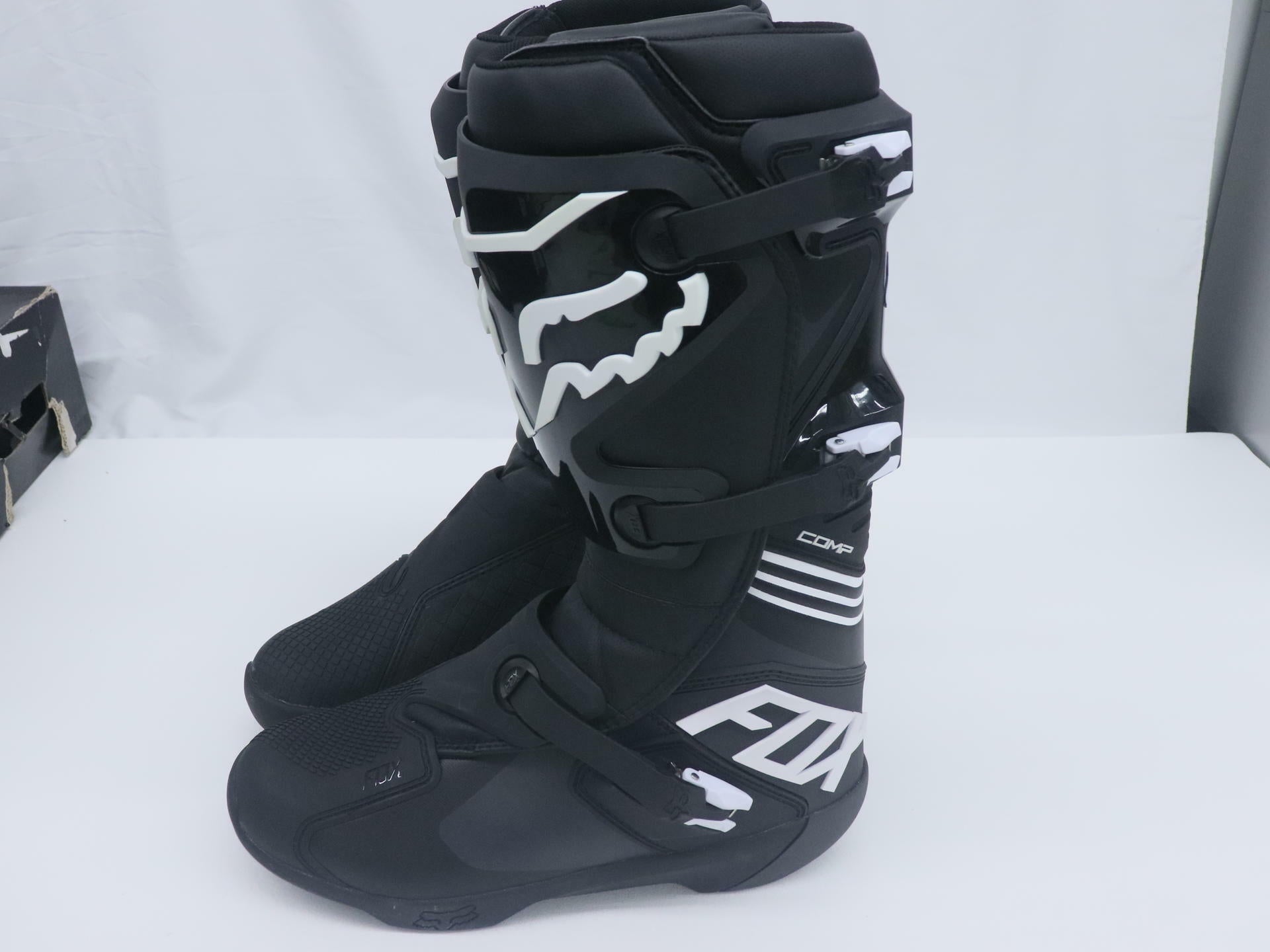 FOX Racing Comp Boot BLACK Motocross - Adult sz14 - 25839-001-14