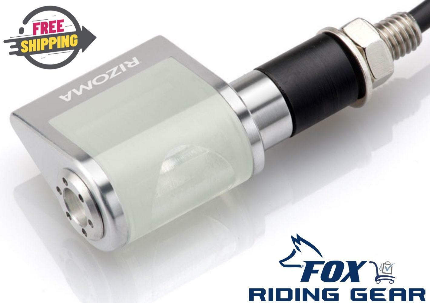 Rizoma Turn Signal Indicator Light Blinker SILVER Motorcycle - FR021A
