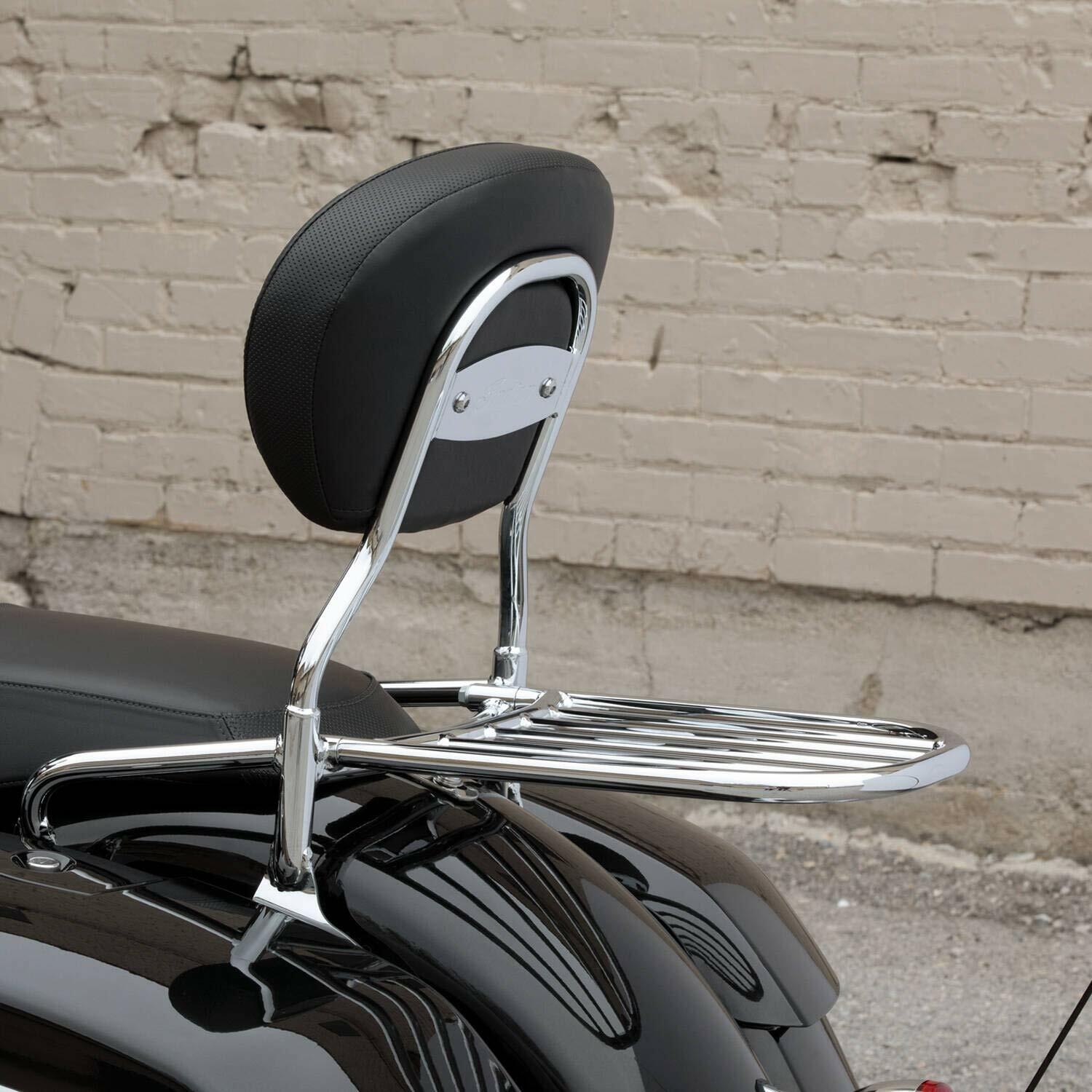 OEM Indian Luggage Rack Holder CHROME - 16-24 Chieftain Dark Horse - 2880955-156