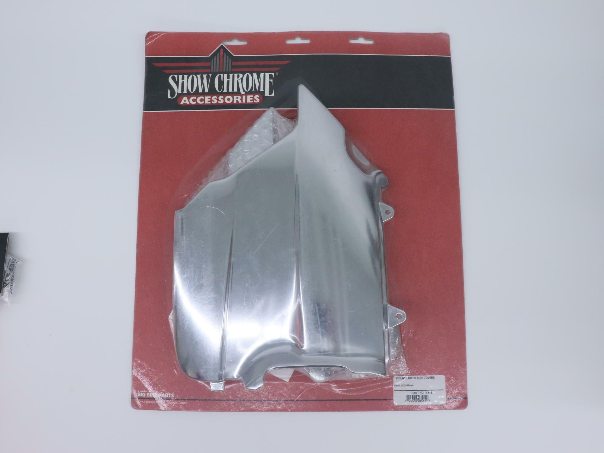 Show Chrome LOWER Engine Side Cover CHROME - Honda 88-00 Goldwing GL1500 - 2-415