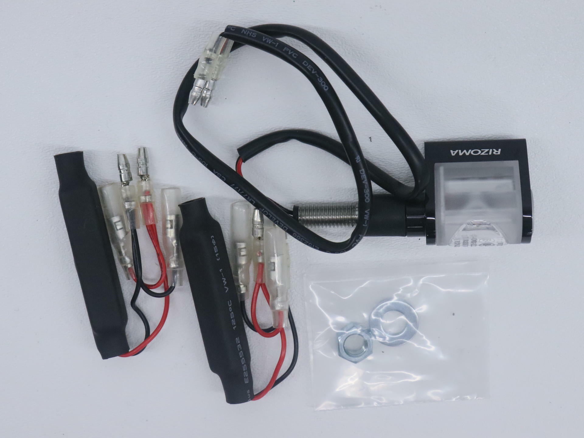 Rizoma Turn Signal Indicator Light Blinker BLACK Motorcycle - FR021B