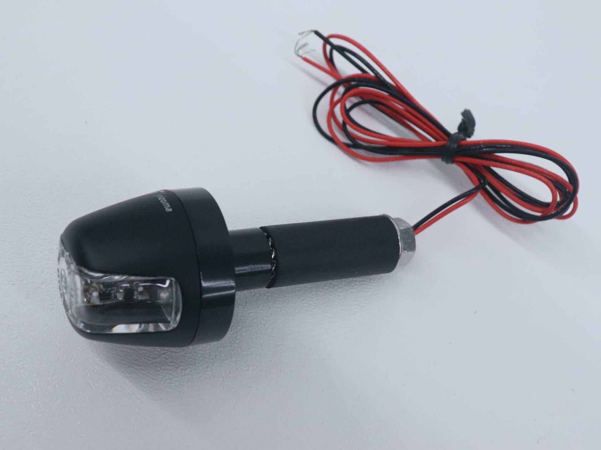 Rizoma Bar End Turn Signal BLACK Motorcycle Blinker Flasher - FR060B