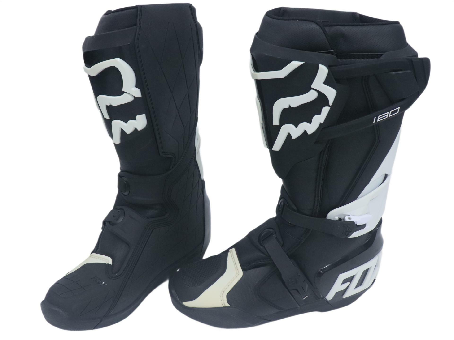 FOX Racing 180 Boot BLACK Motocross - Adult sz9 - 19908-001-9