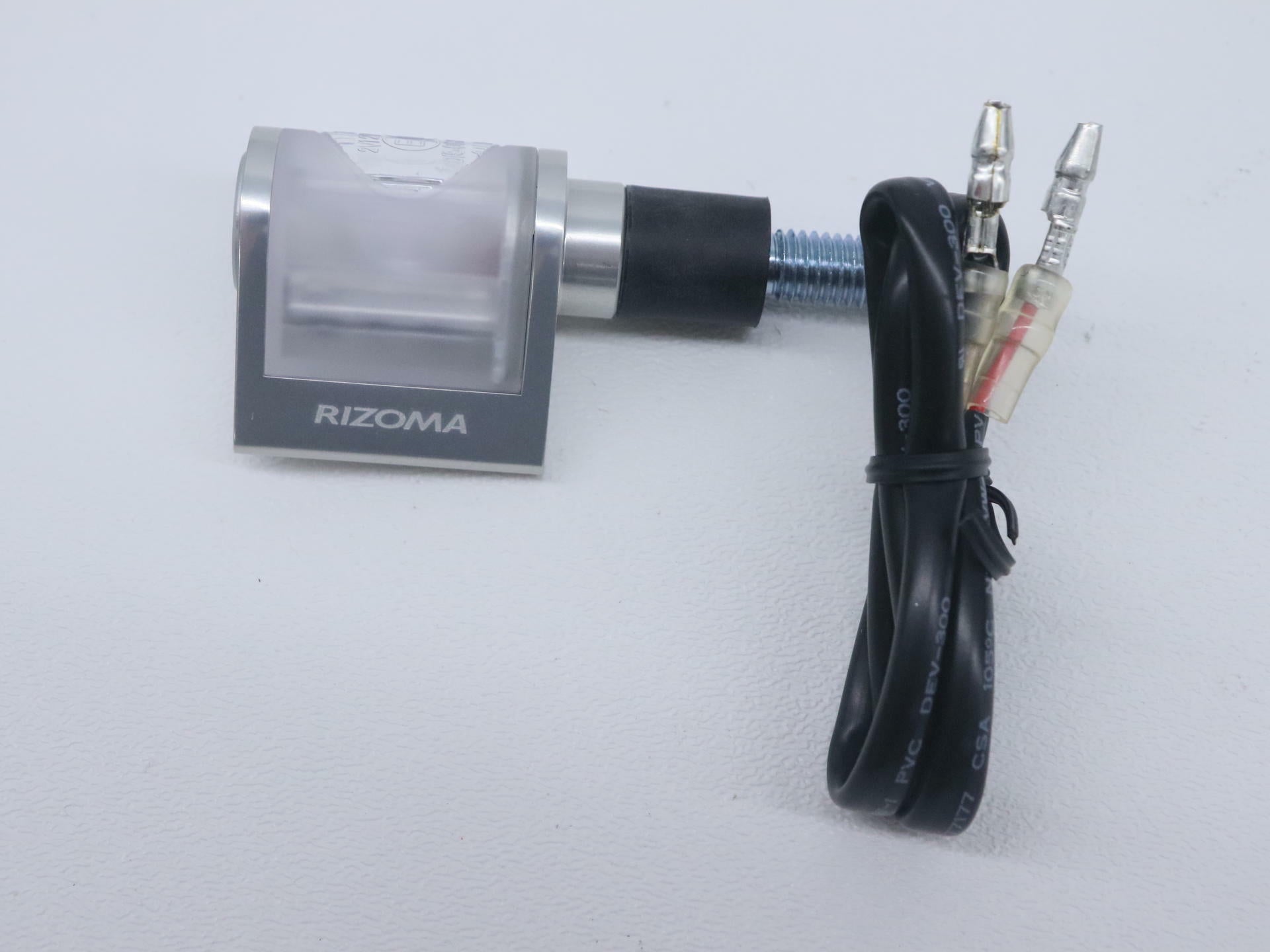 Rizoma Turn Signal Indicator Light Blinker SILVER Motorcycle - FR021A