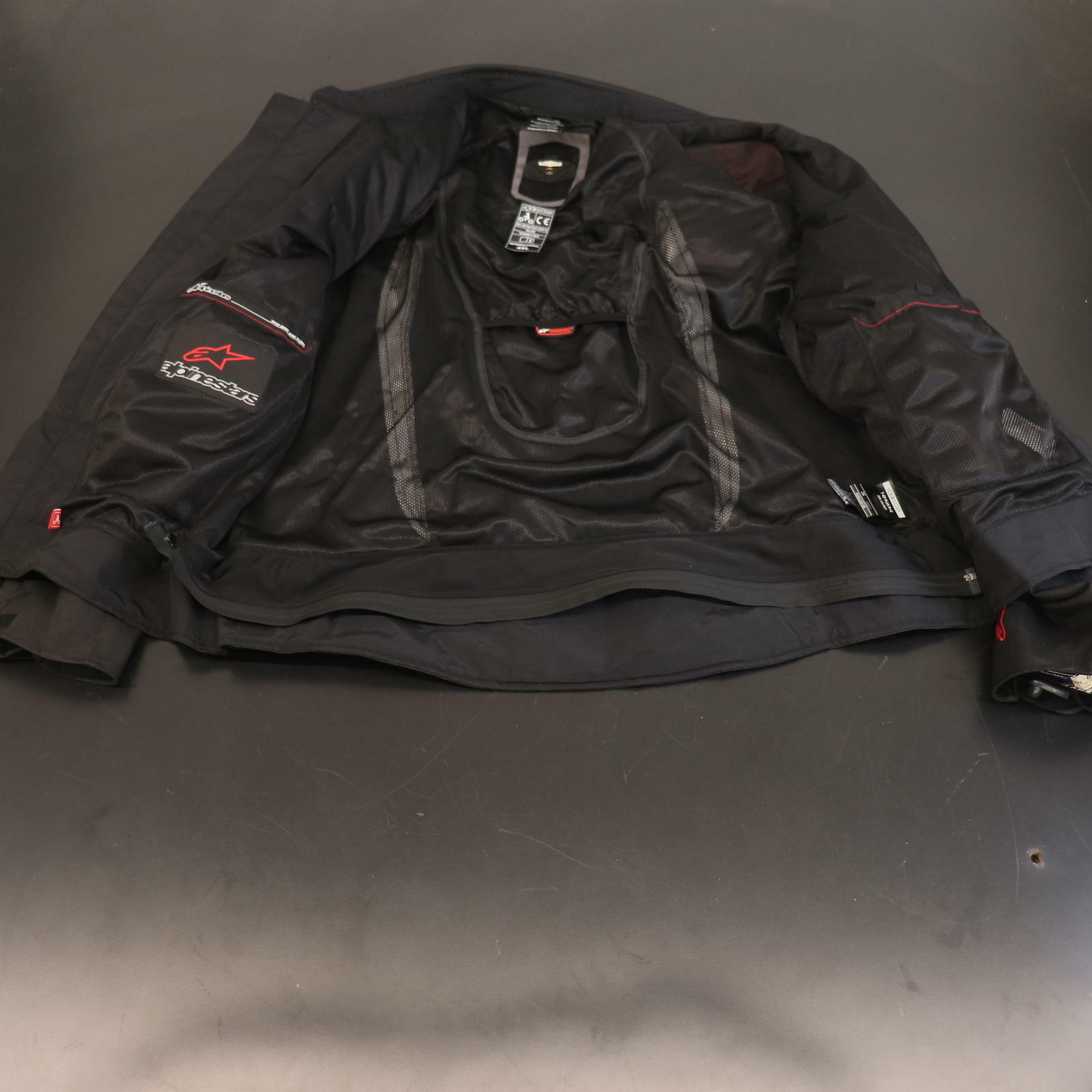 OPEN BOX - OEM Alpinestars T-GP Air V2 Motorcycle Jacket- Mens Size: 4XL - BLACK