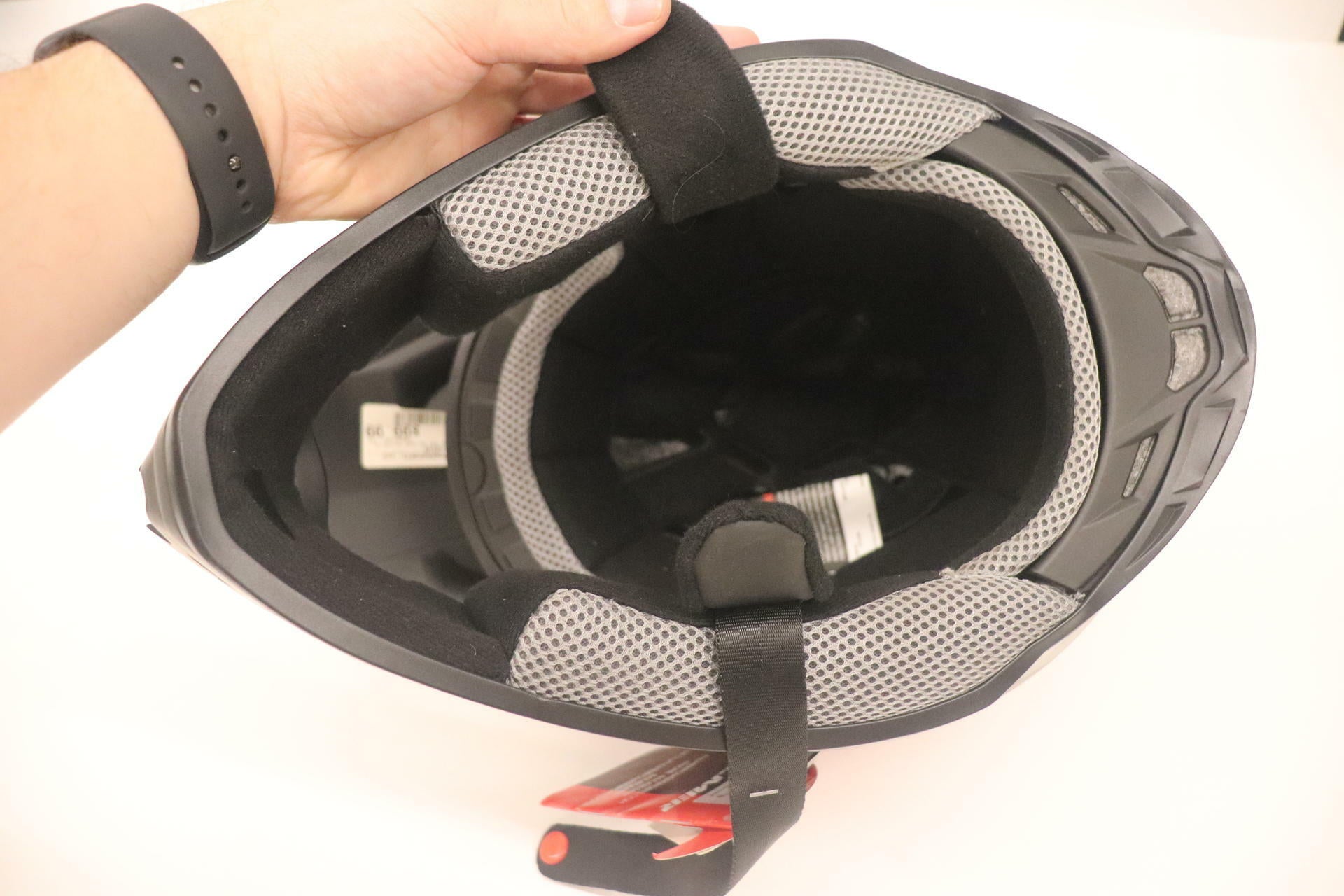 OPEN BOX - Fulmer Helmet 204 MPX MX - MATTE RED - Adult 2XL - 26-0219