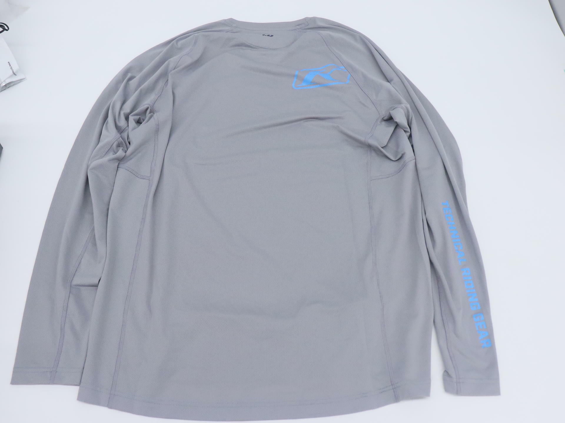 OPEN BOX - KLIM Long Sleeve Shirt Monument GRAY - MENS XL - 3504-001-150-609