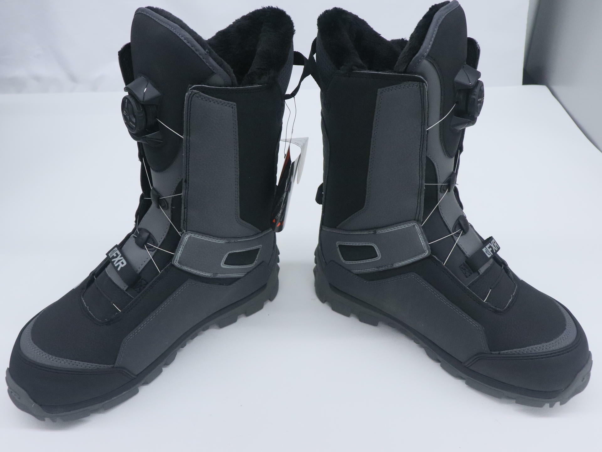 OPEN BOX - FXR Boots Helium Lite BOA Winter BLACK - MENS sz12 - 190705-1008-46