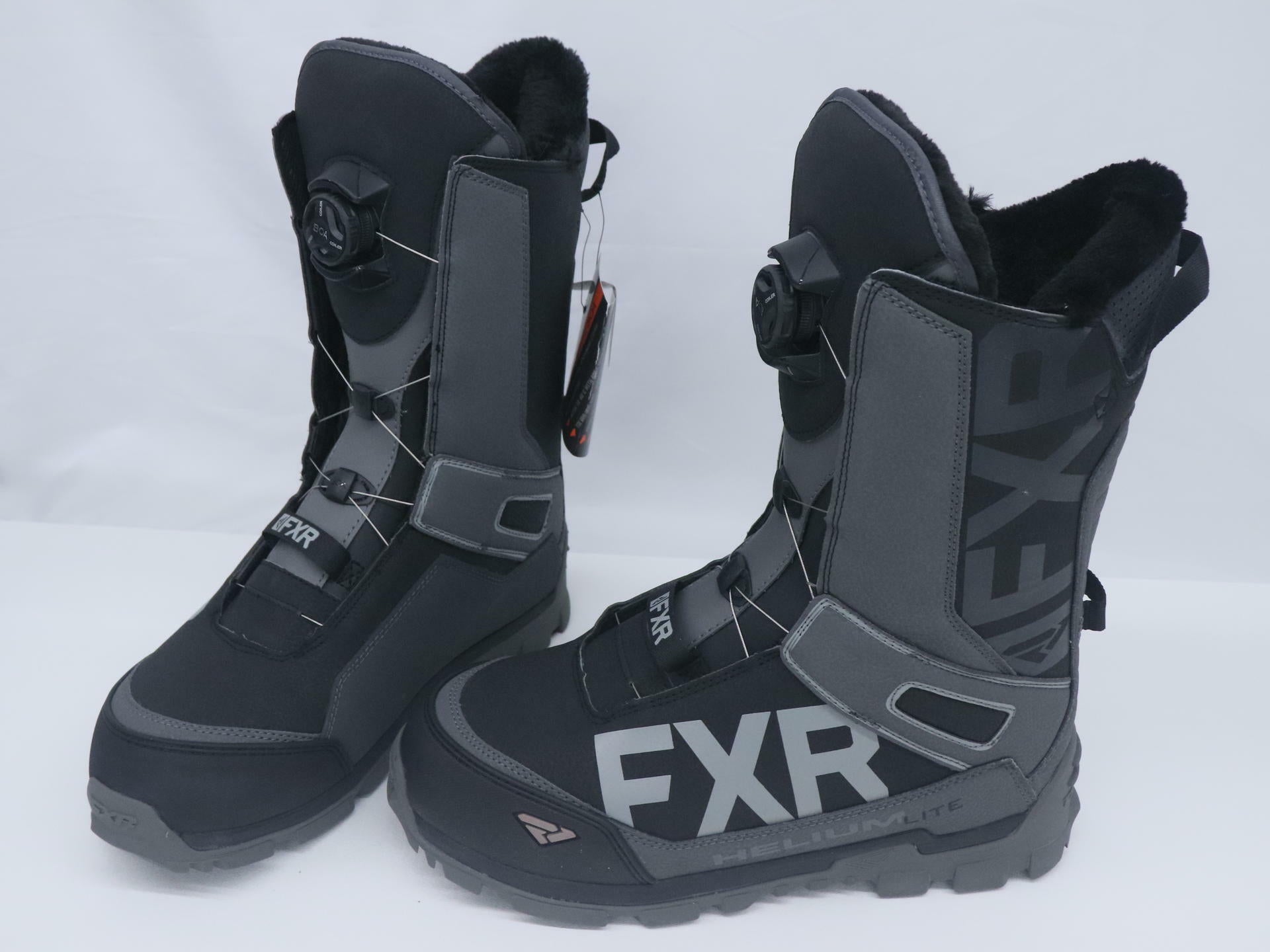 OPEN BOX - FXR Boots Helium Lite BOA Winter BLACK - MENS sz12 - 190705-1008-46
