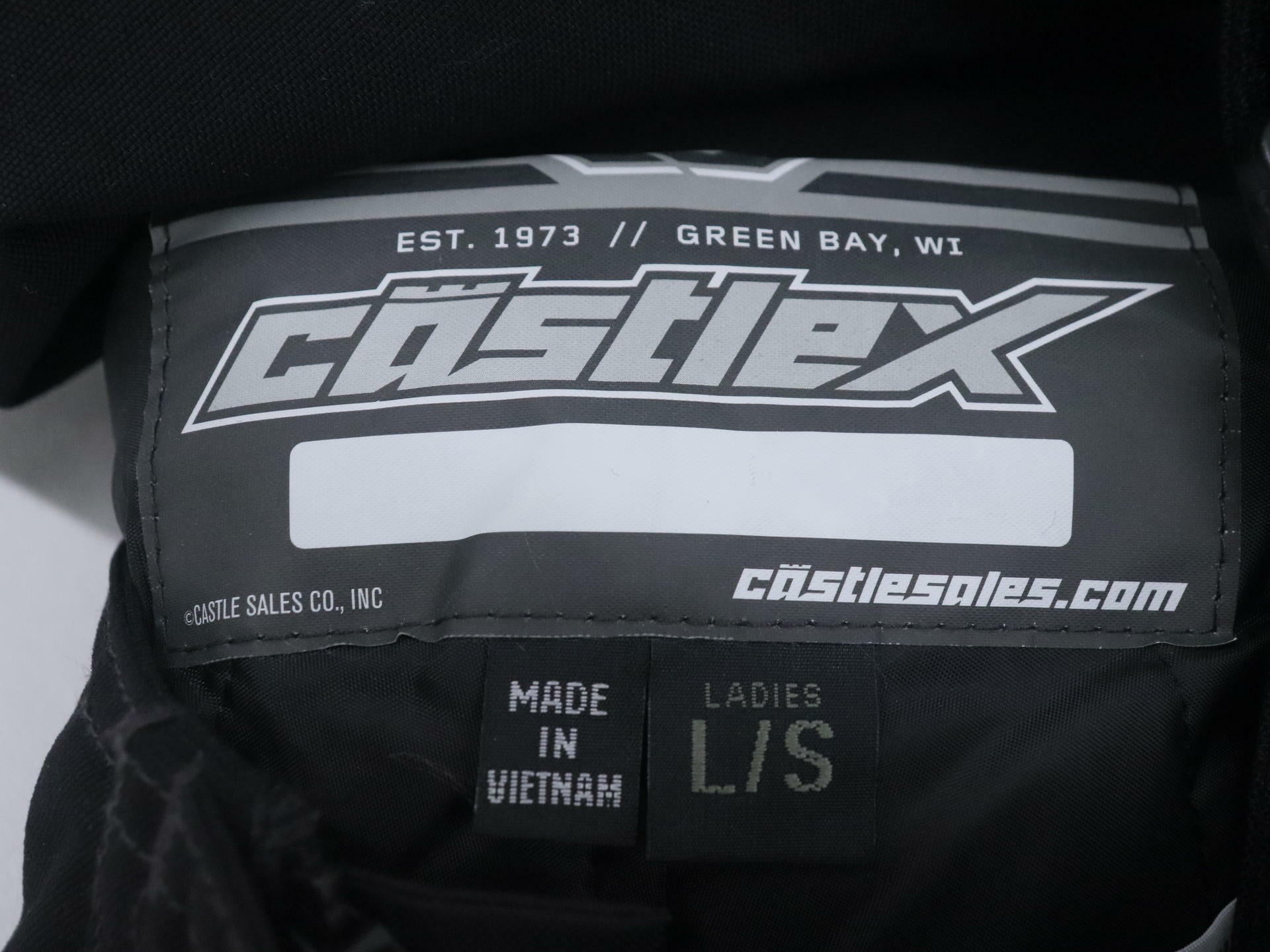 Castle X Bibs Fuel G7 BLACK - WOMENS SMALL Short - 73-3476S - Open Box