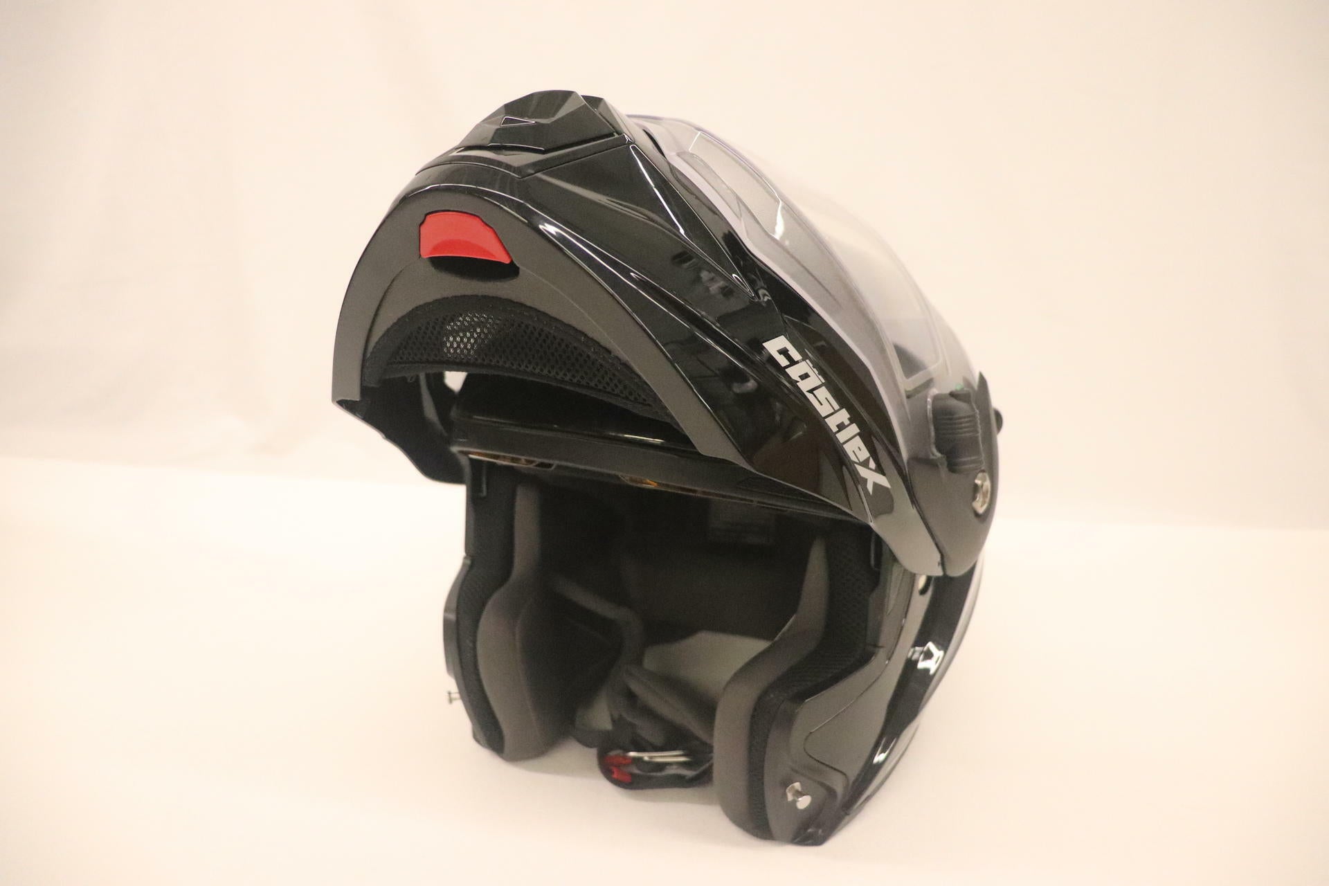 OPEN BOX - CASTLE X Helmet Modular Snow  - BLACK - Adult 3XL - EXO-CX980
