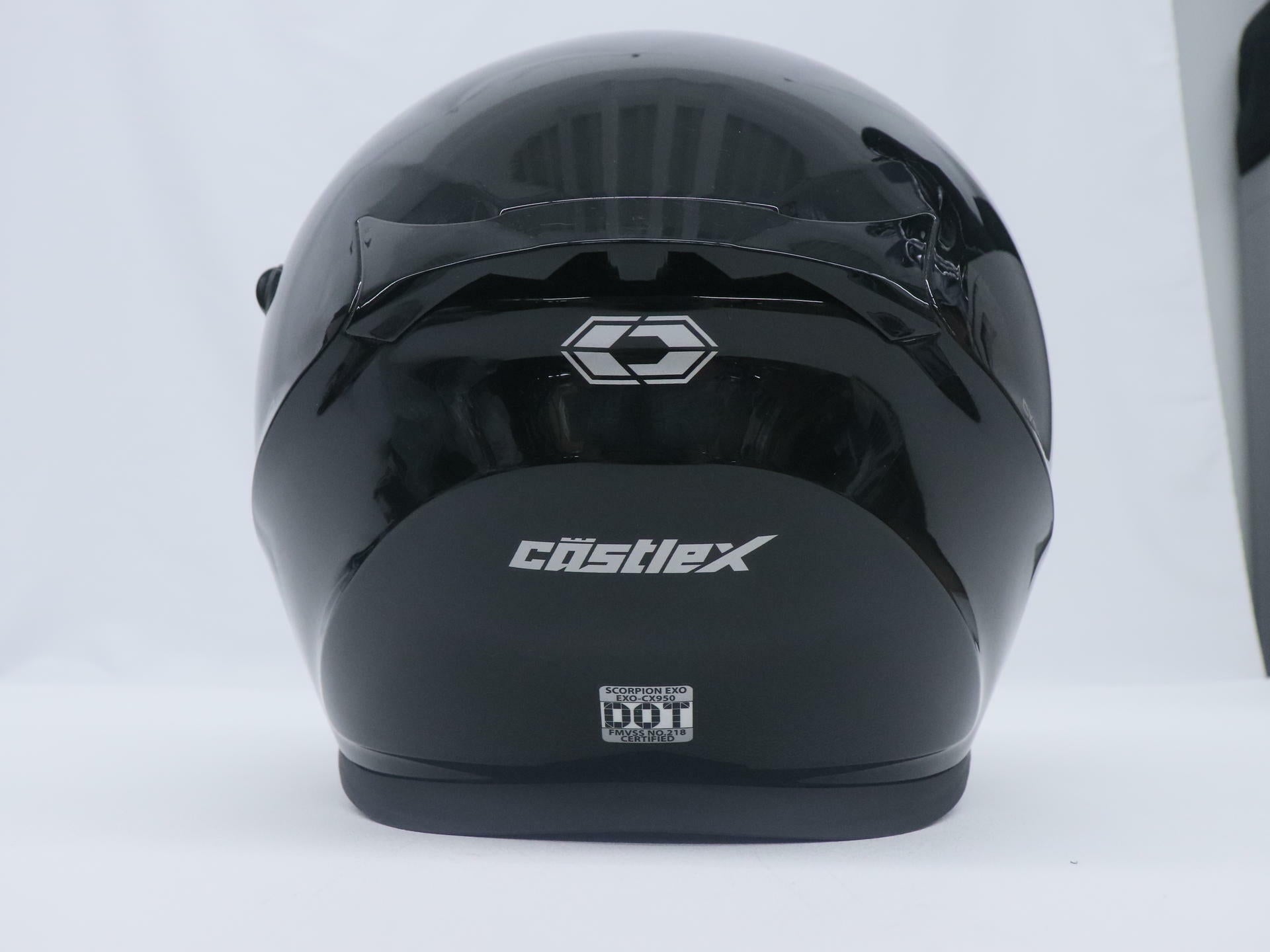 OPEN BOX - CASTLE X Helmet Modular Snow  - BLACK - Adult 3XL - EXO-CX980