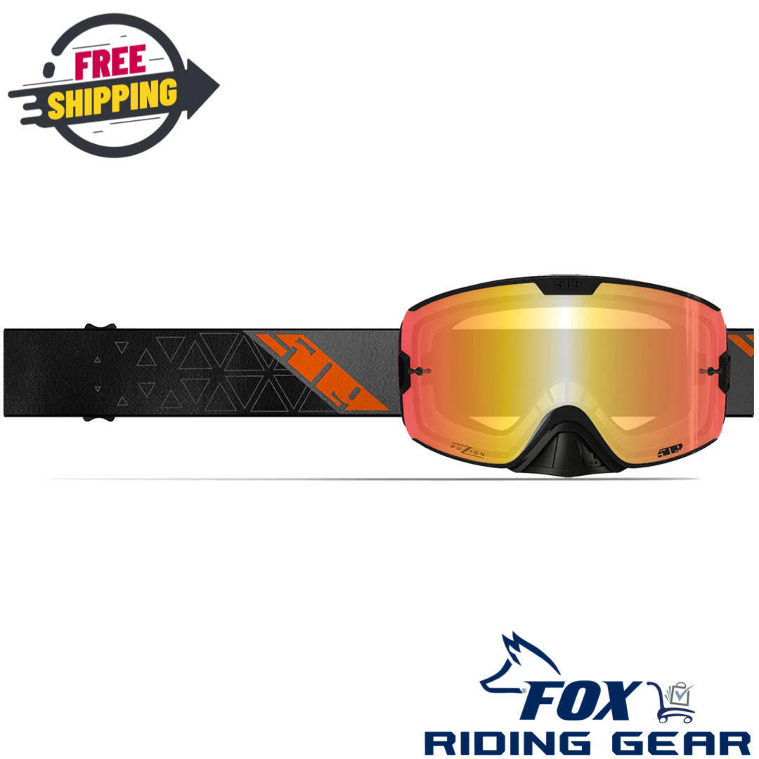 OPEN BOX - 509 Kingpin Fuzion Goggle BLACK FIRE HEXTANT - F02000600-000-002
