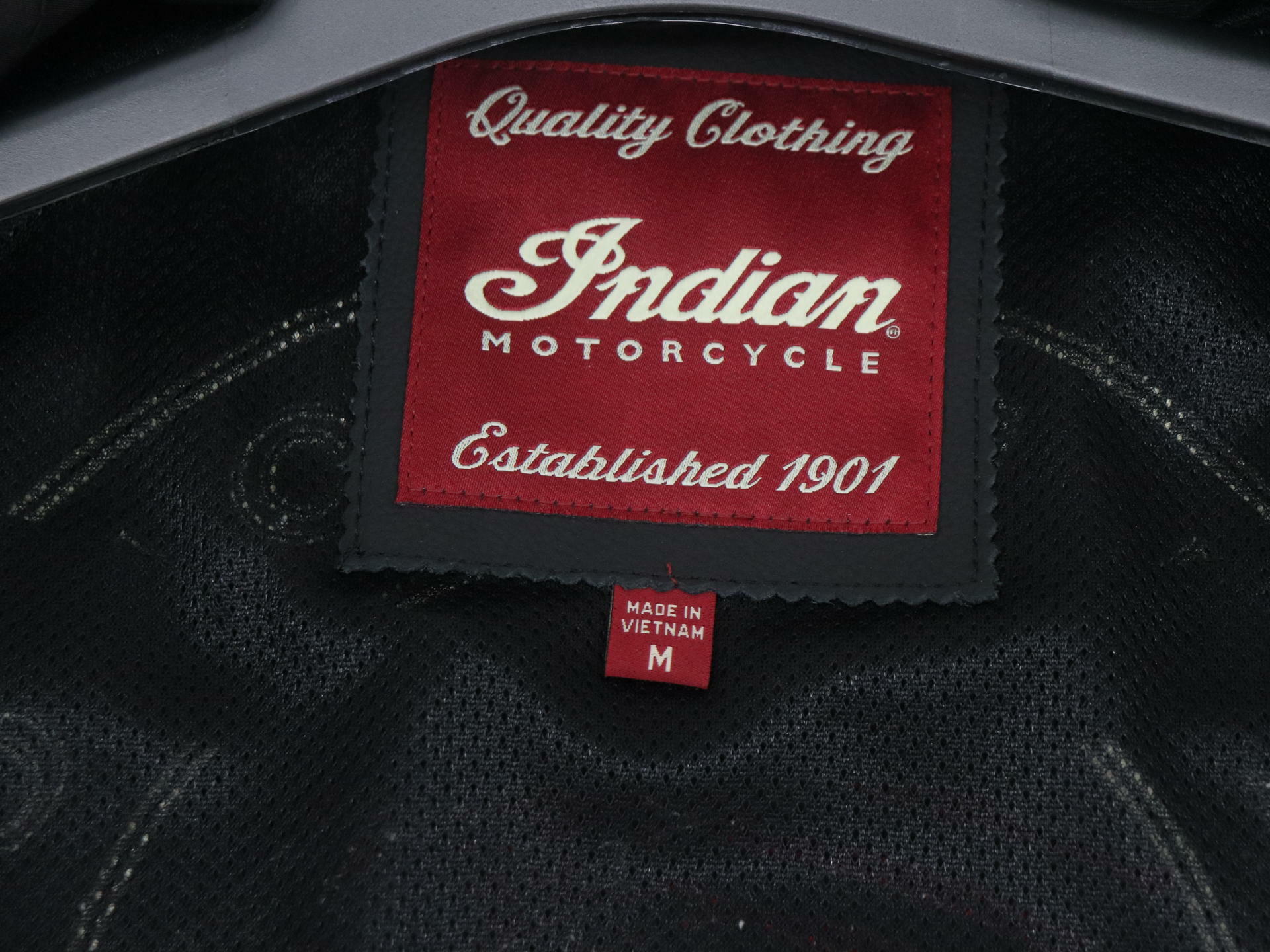 OPEN BOX - Indian Jacket Textile 1901 V2 Retro BLACK - MENS MEDIUM - 286095703