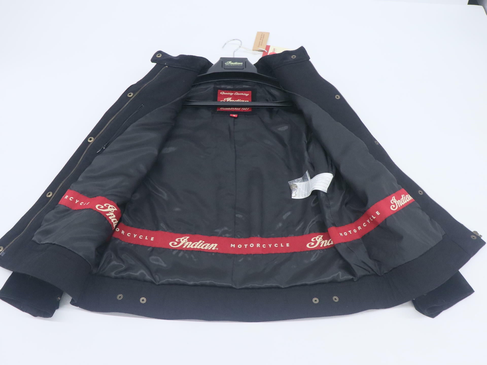 OPEN BOX - Indian Jacket Casual Bessie Suede BLACK  - WOMENS MEDIUM - 286891503