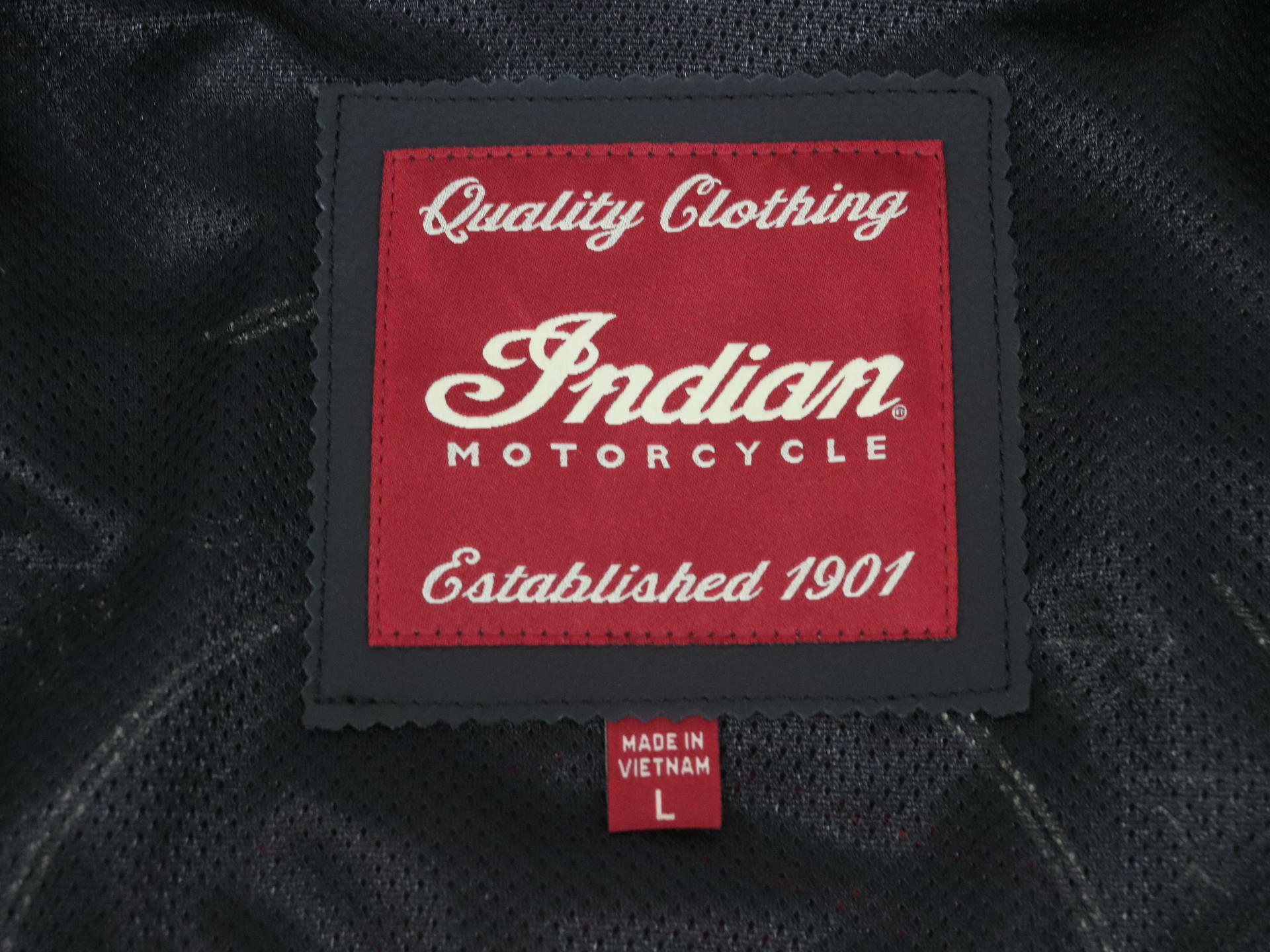 OPEN BOX - Indian Jacket Textile 1901 V2 Retro BLACK - WOMENS LARGE - 286095806