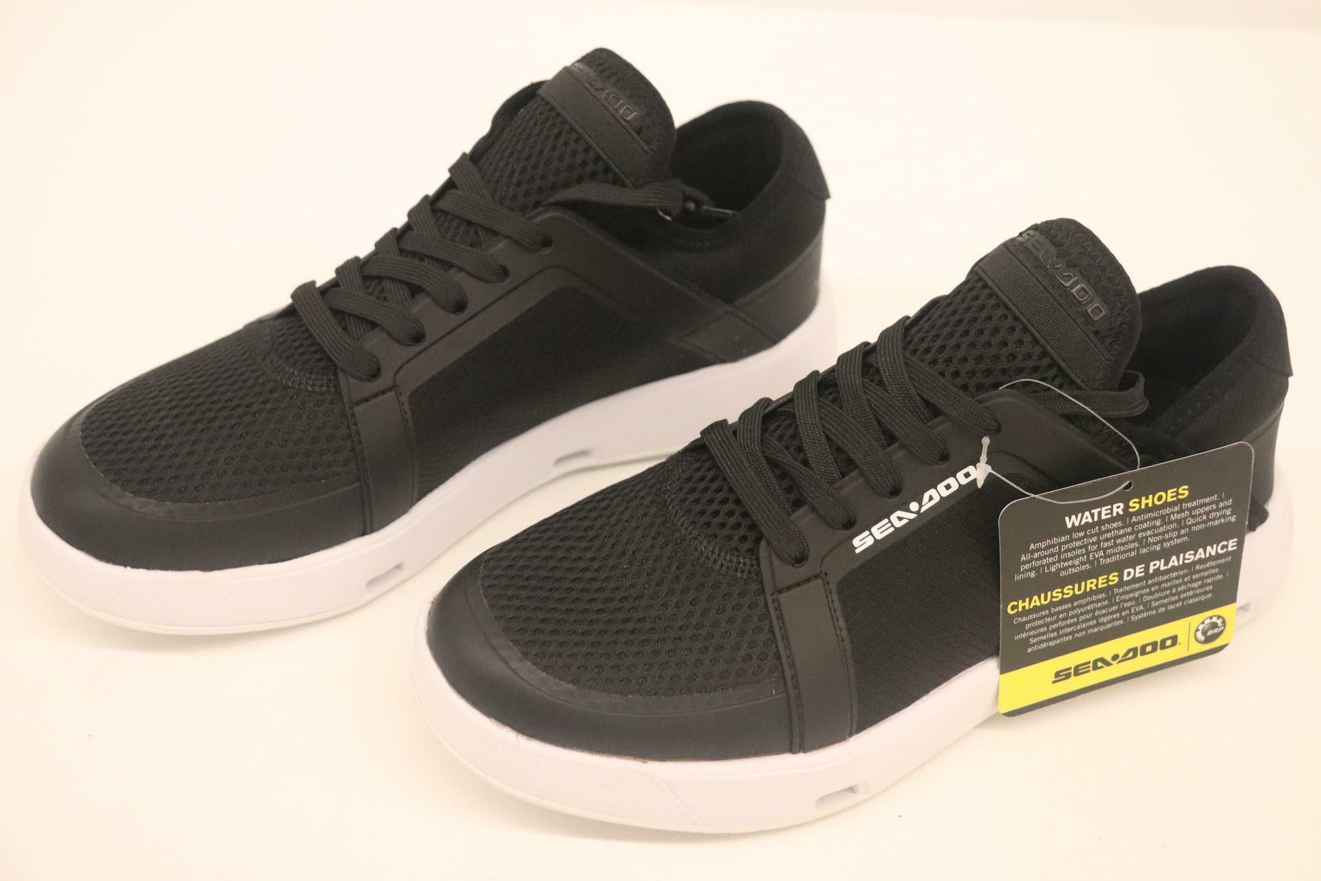 OPEN BOX - Sea-Doo Water Shoes BLACK - Unisex sz7 - 4442592790