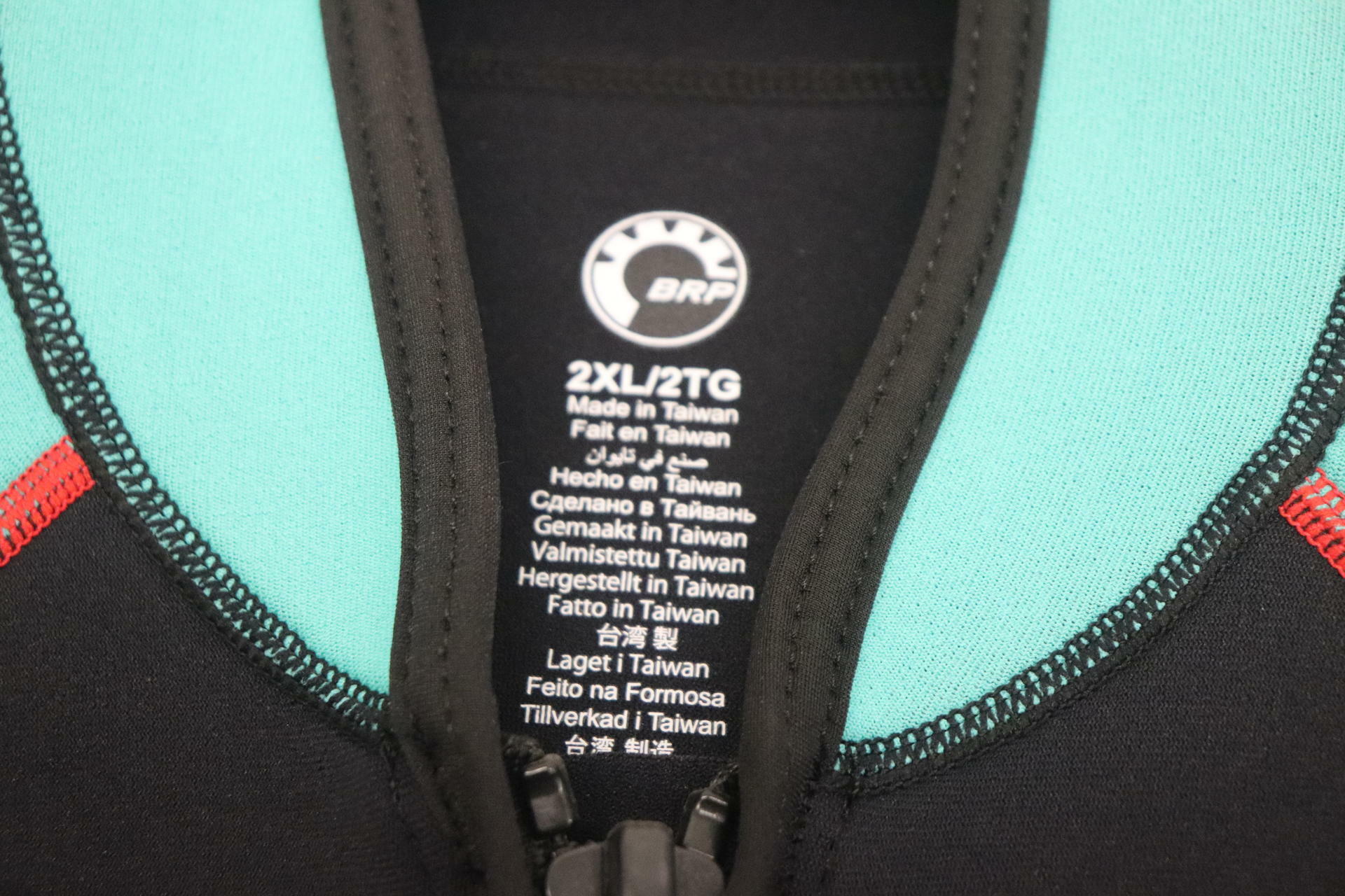 OPEN BOX - Sea-Doo Montego Jacket 3mm Neoprene BLACK - WOMENS 2XL - 2867271476