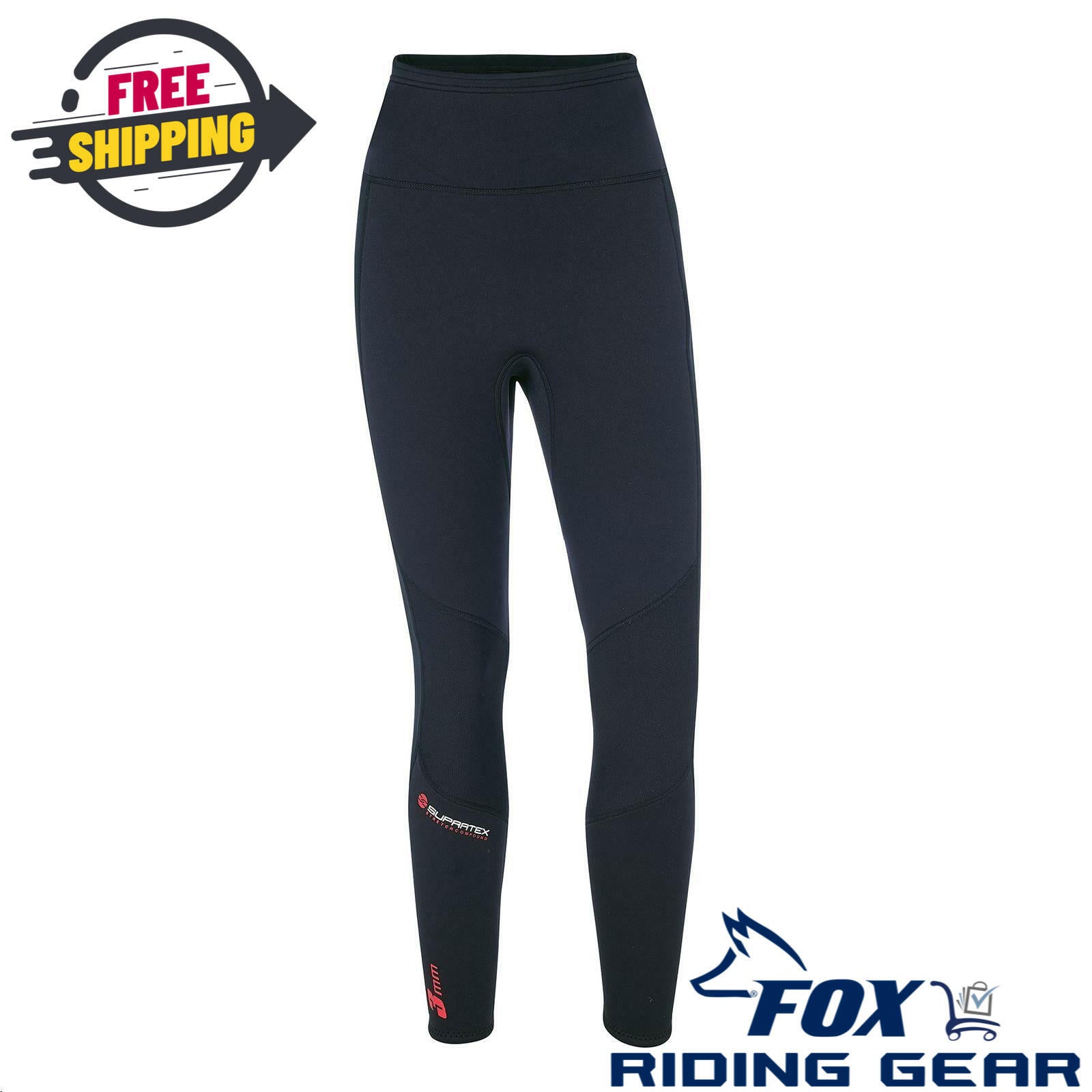 OPEN BOX - Sea-Doo Montego Pant 3mm Neoprene BLACK - WOMENS 2XL - 2867261490