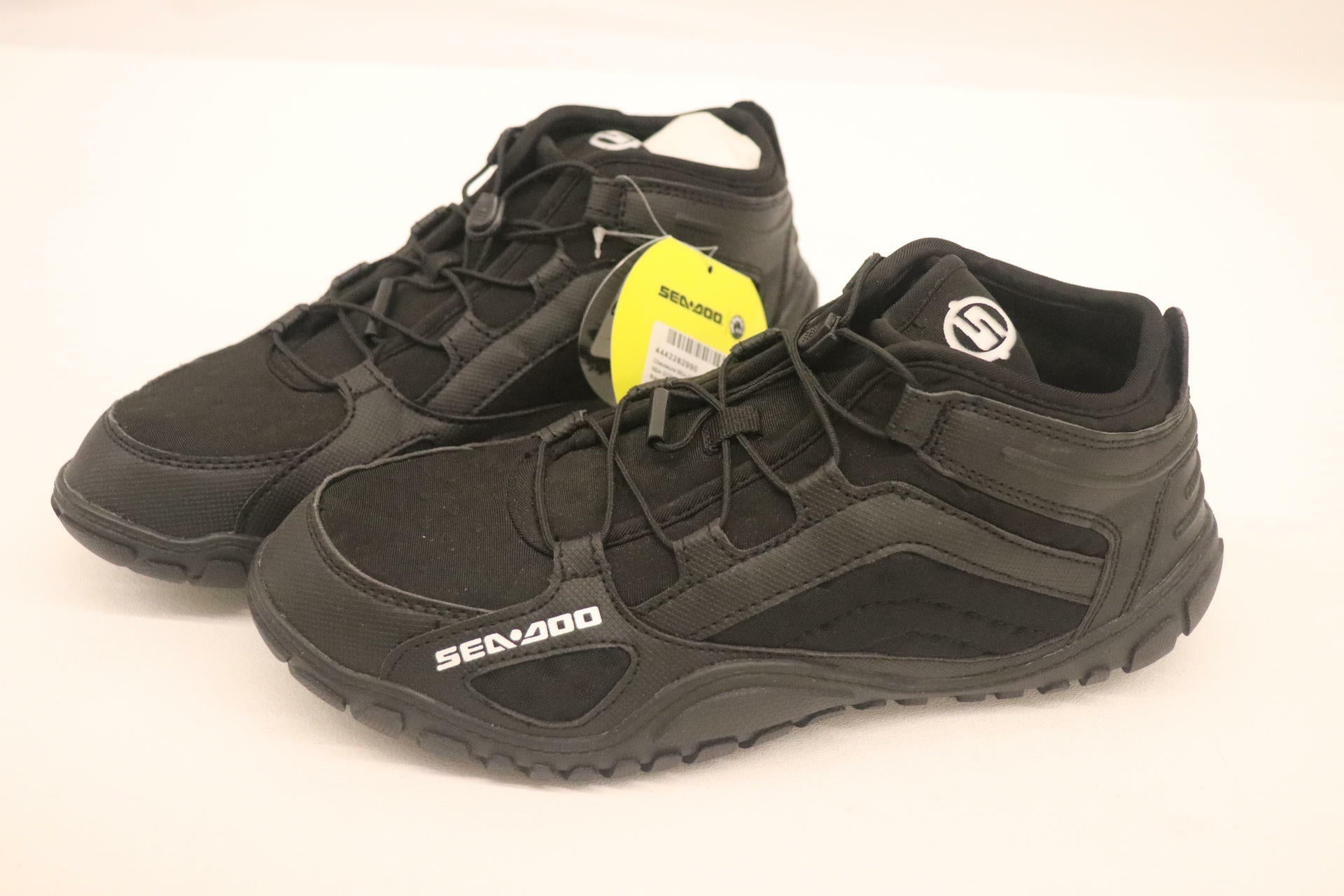 OPEN BOX - Sea-Doo Riding Shoes w/Quick Laces BLACK - MENS sz9 - 4442282990
