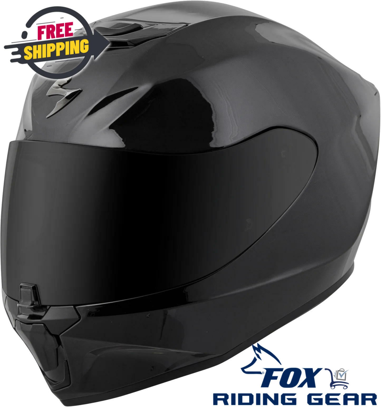 OPEN BOX - Scorpion Full Face Helmet Motorcycle - ADULT 4XL- EX0-R420 -75-11204X