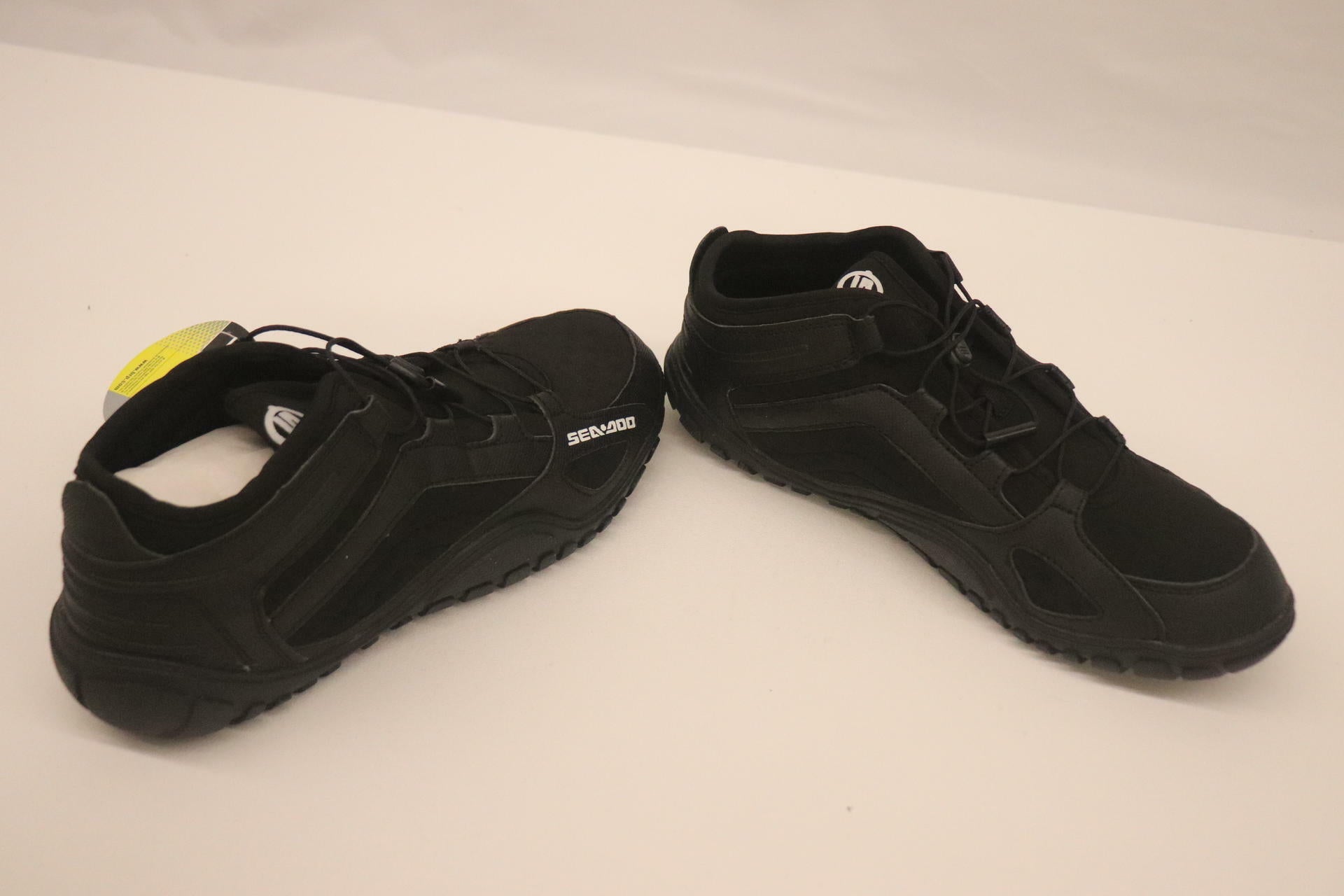 OPEN BOX - Sea-Doo Riding Shoes w/Quick Laces BLACK - MENS sz11 - 4442283190