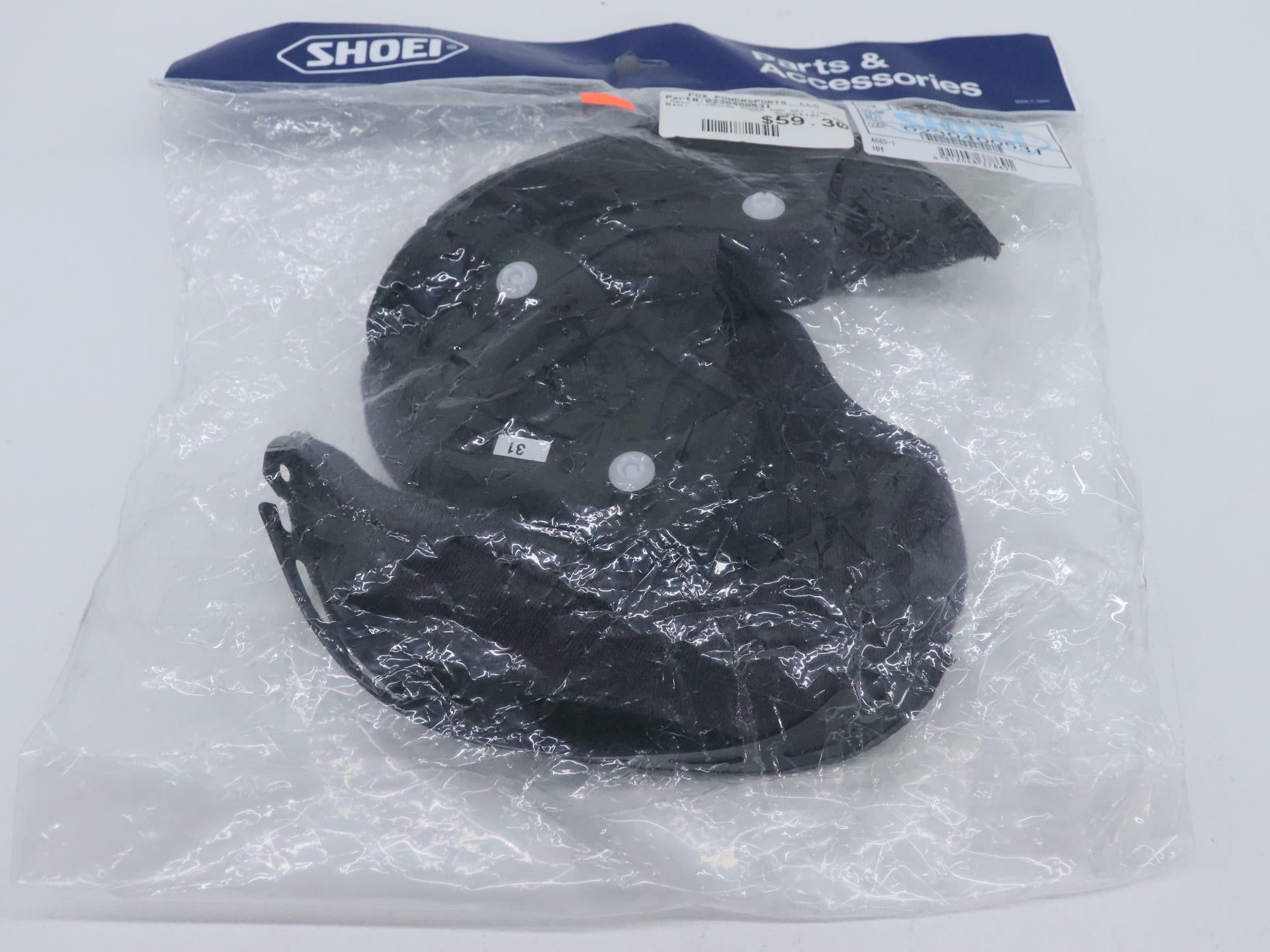 OPEN BOX - Shoei Cheek Pads Set 31mm - J-Cruise Helmets - 0230400531