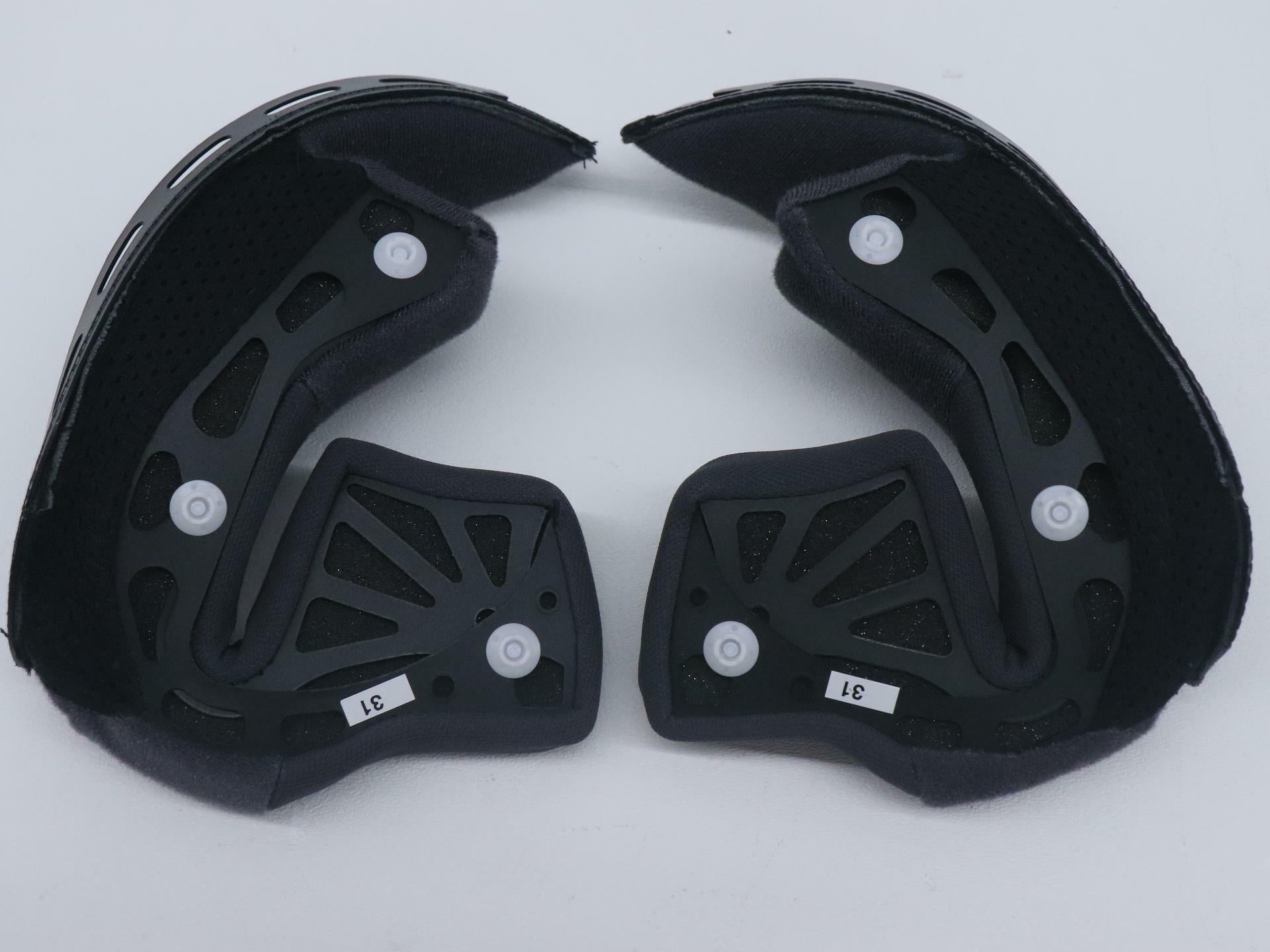 OPEN BOX - Shoei Cheek Pads Set 31mm - J-Cruise Helmets - 0230400531